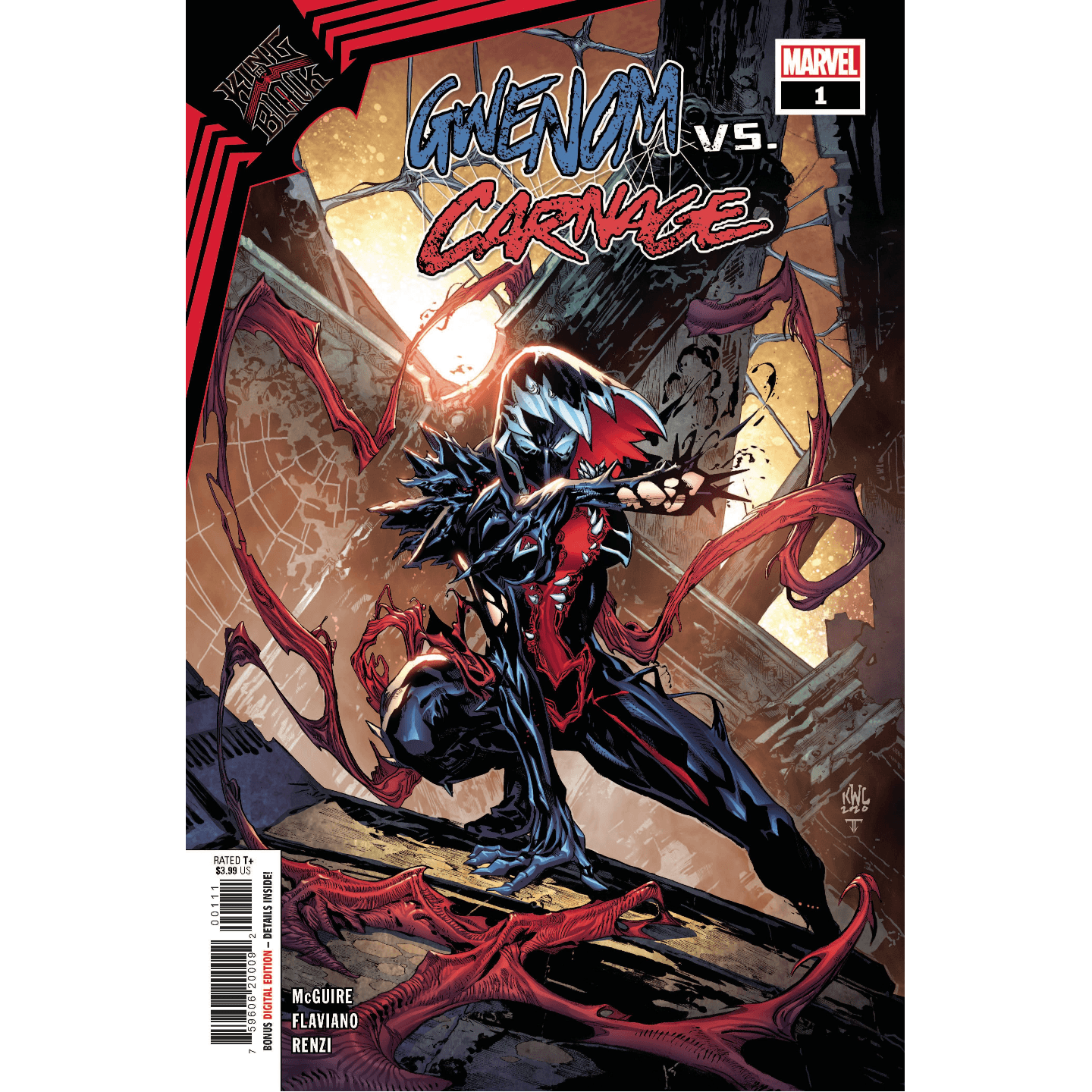 KING IN BLACK GWENOM VS CARNAGE #1 (OF 3)