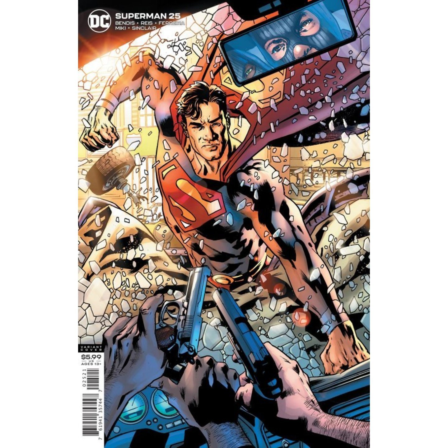 SUPERMAN #25 CVR B BRYAN HITCH VAR