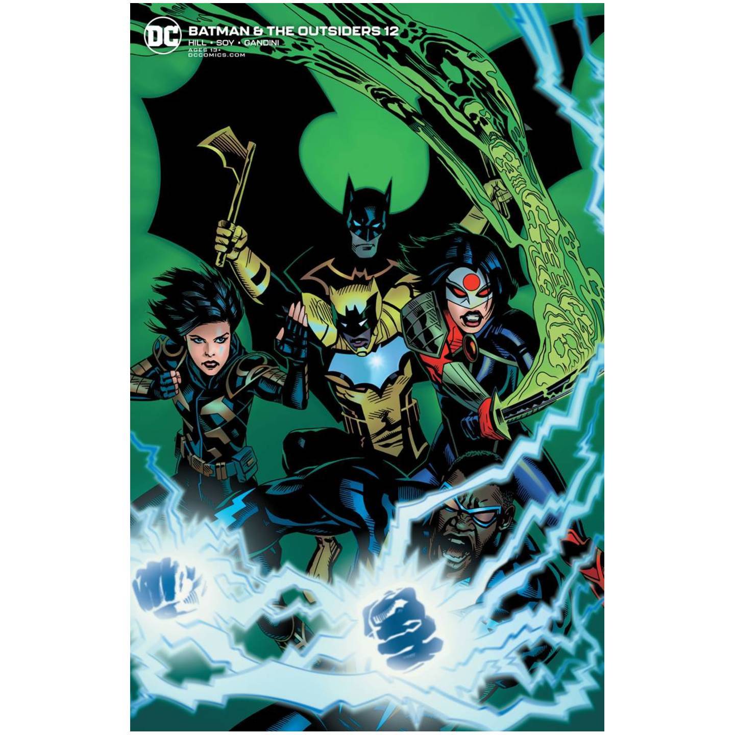 BATMAN AND THE OUTSIDERS #12 MICHAEL GOLDEN VAR ED