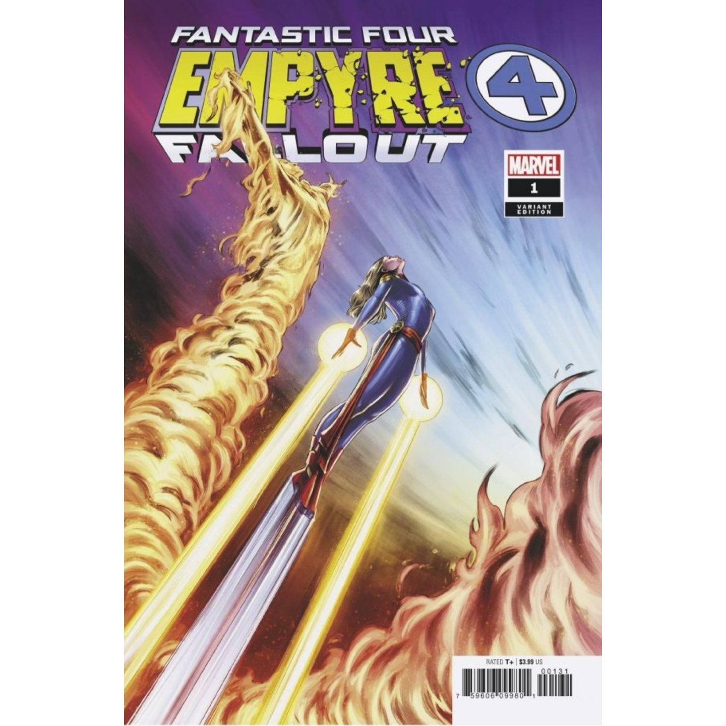 EMPYRE FALLOUT FANTASTIC FOUR #1 CARNERO VAR