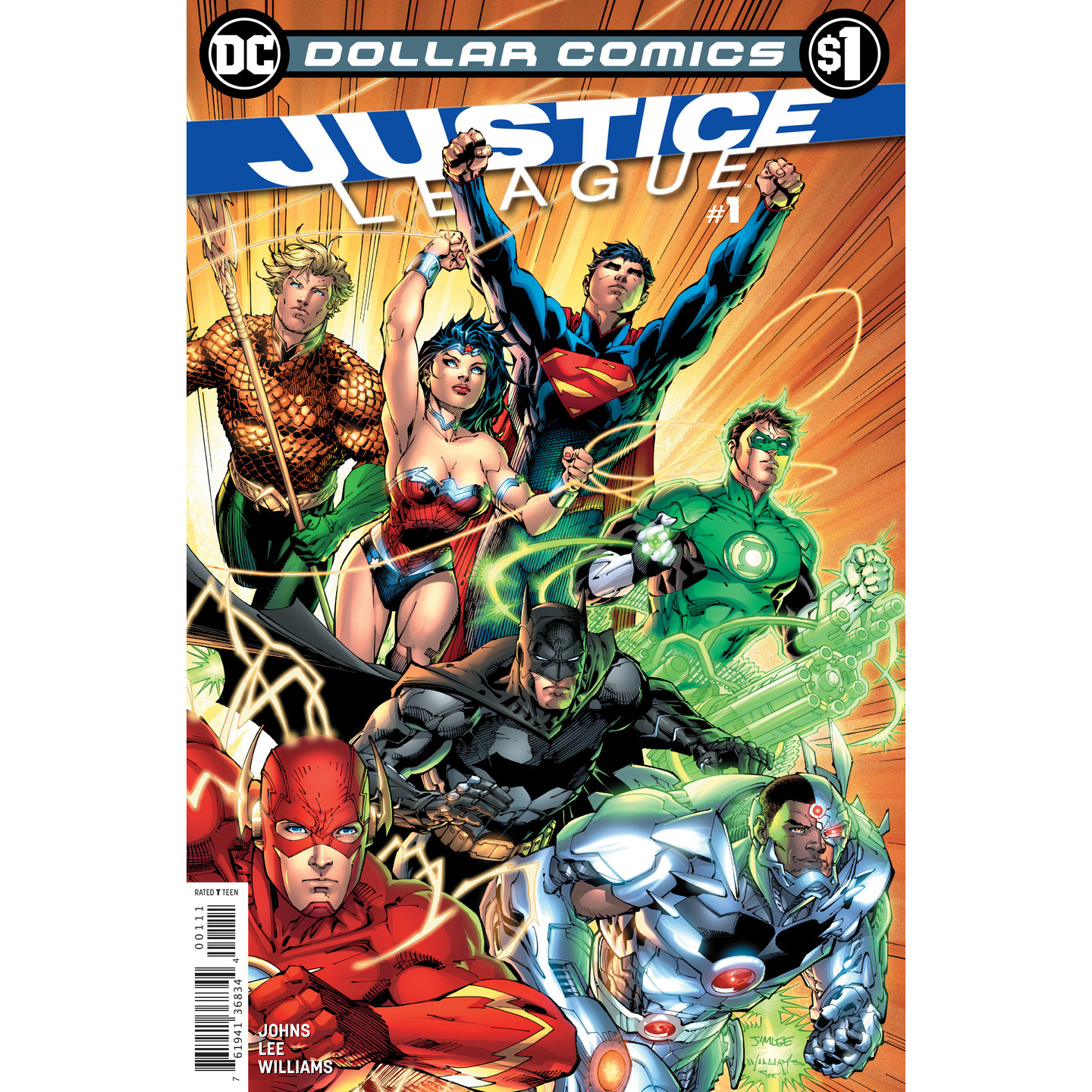 DOLLAR COMICS JUSTICE LEAGUE 1 2011