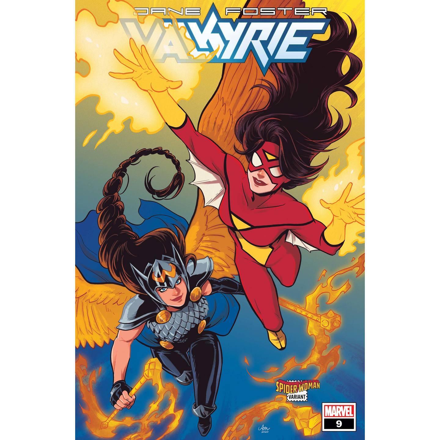 VALKYRIE JANE FOSTER 9 MOK SPIDER-WOMAN VAR