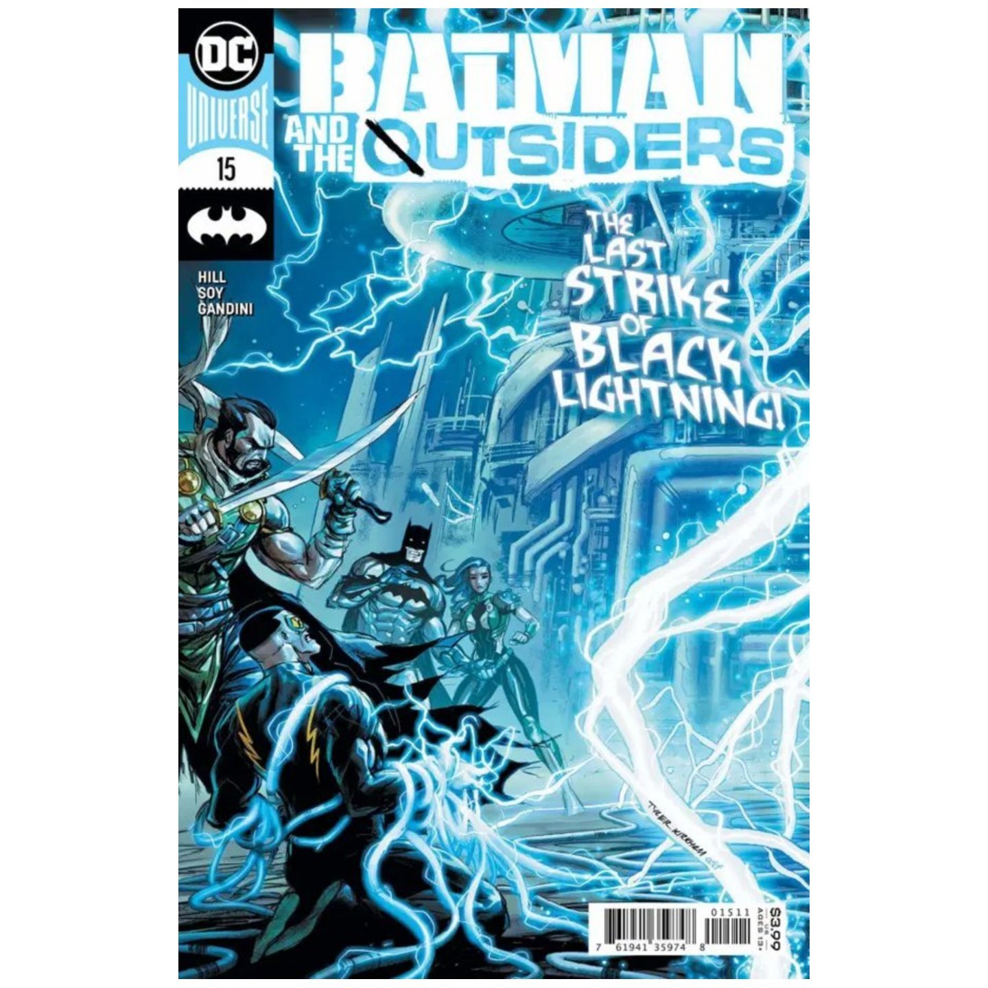 BATMAN AND THE OUTSIDERS 15 CVR A TYLER KIRKHAM