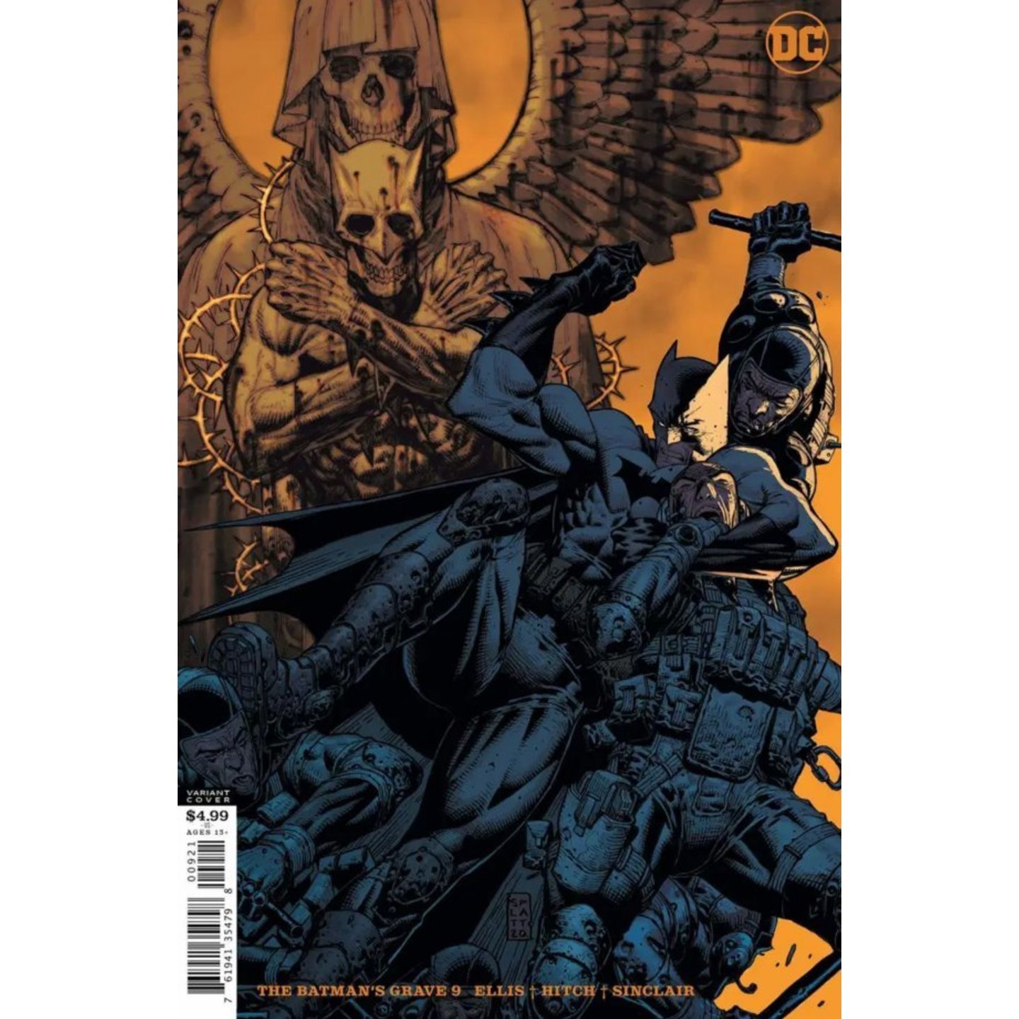 BATMANS GRAVE #9 (OF 12) CVR B STEPHEN PLATT CARD STOCK VAR