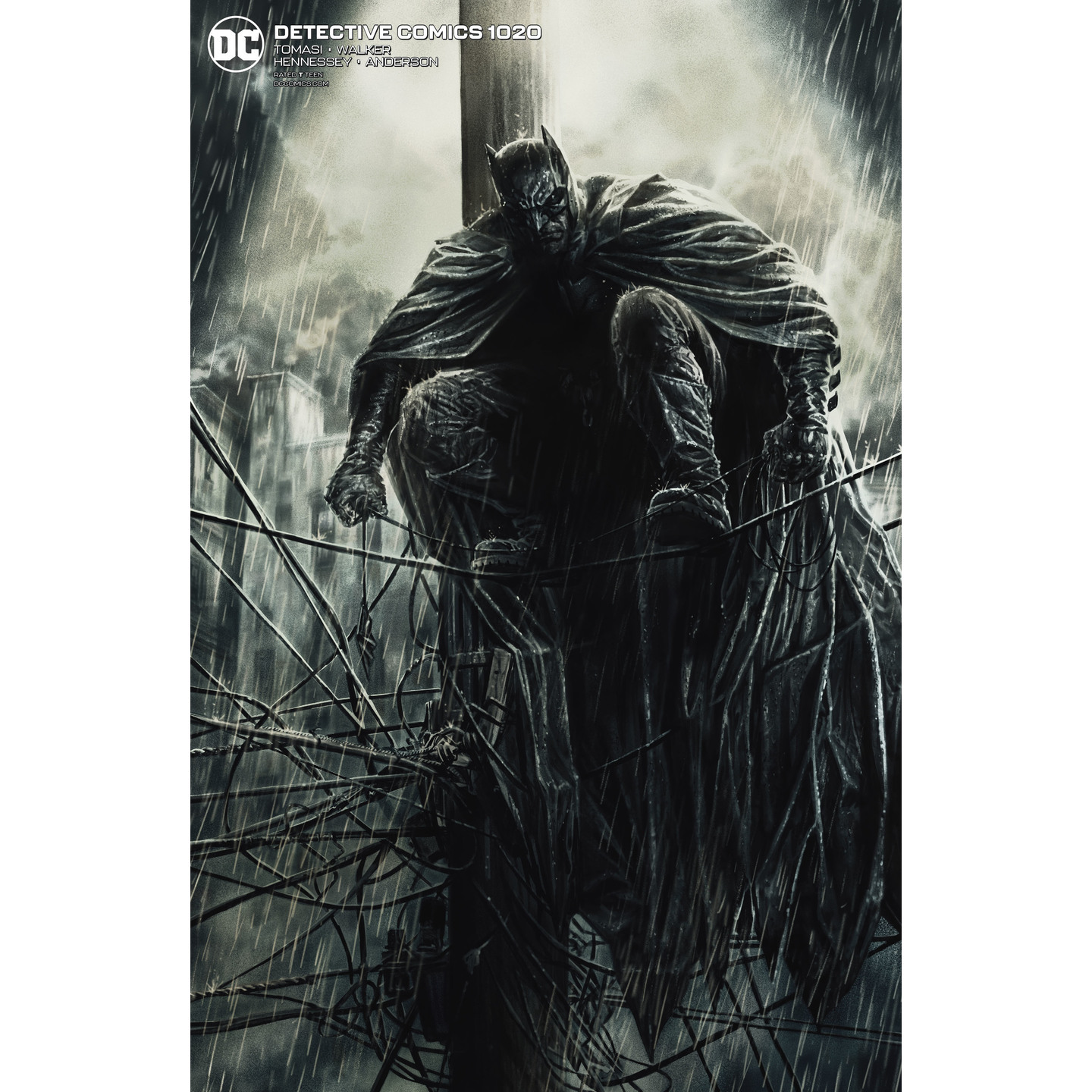 DETECTIVE COMICS 1020 CARD STOCK LEE BERMEJO VAR ED