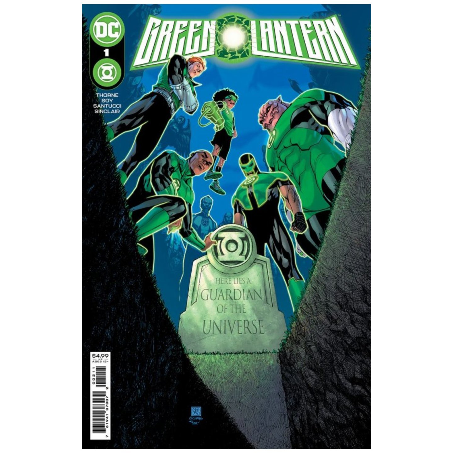 GREEN LANTERN #2 CVR A BERNARD CHANG