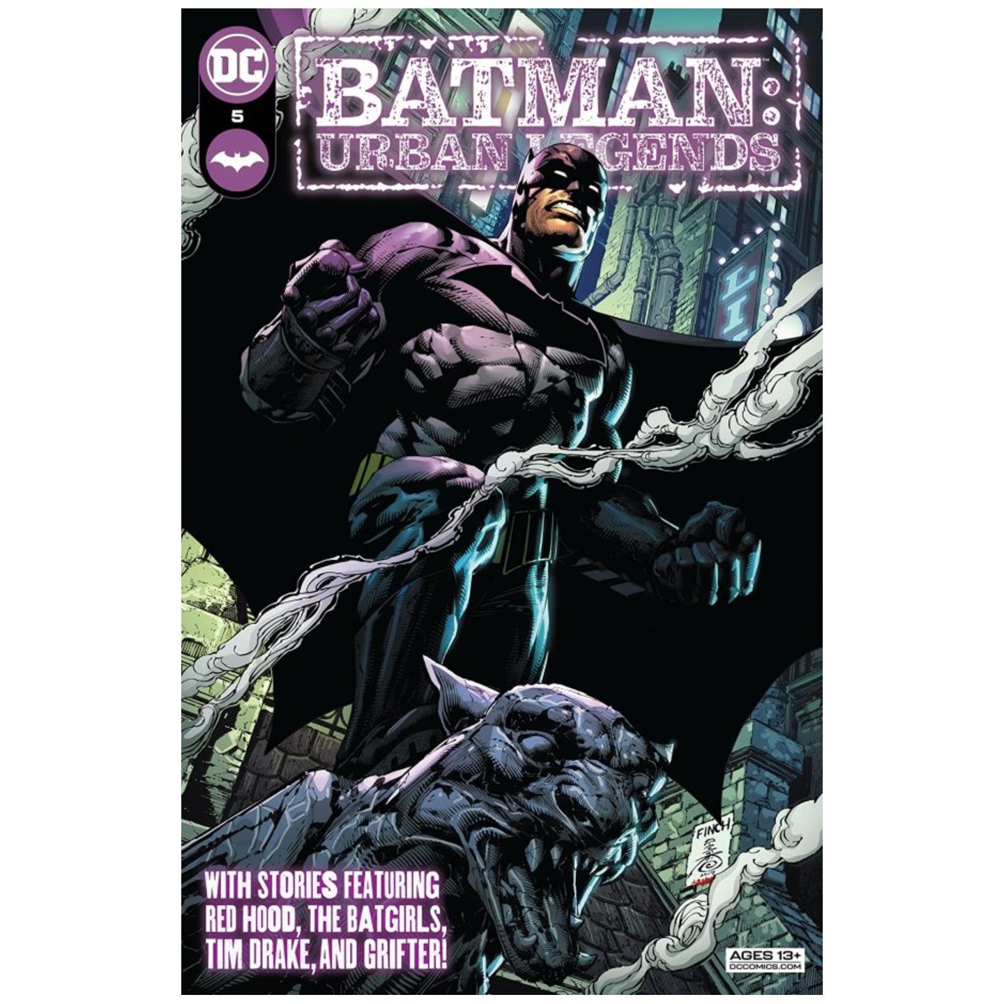 BATMAN URBAN LEGENDS #5 CVR A DAVID FINCH