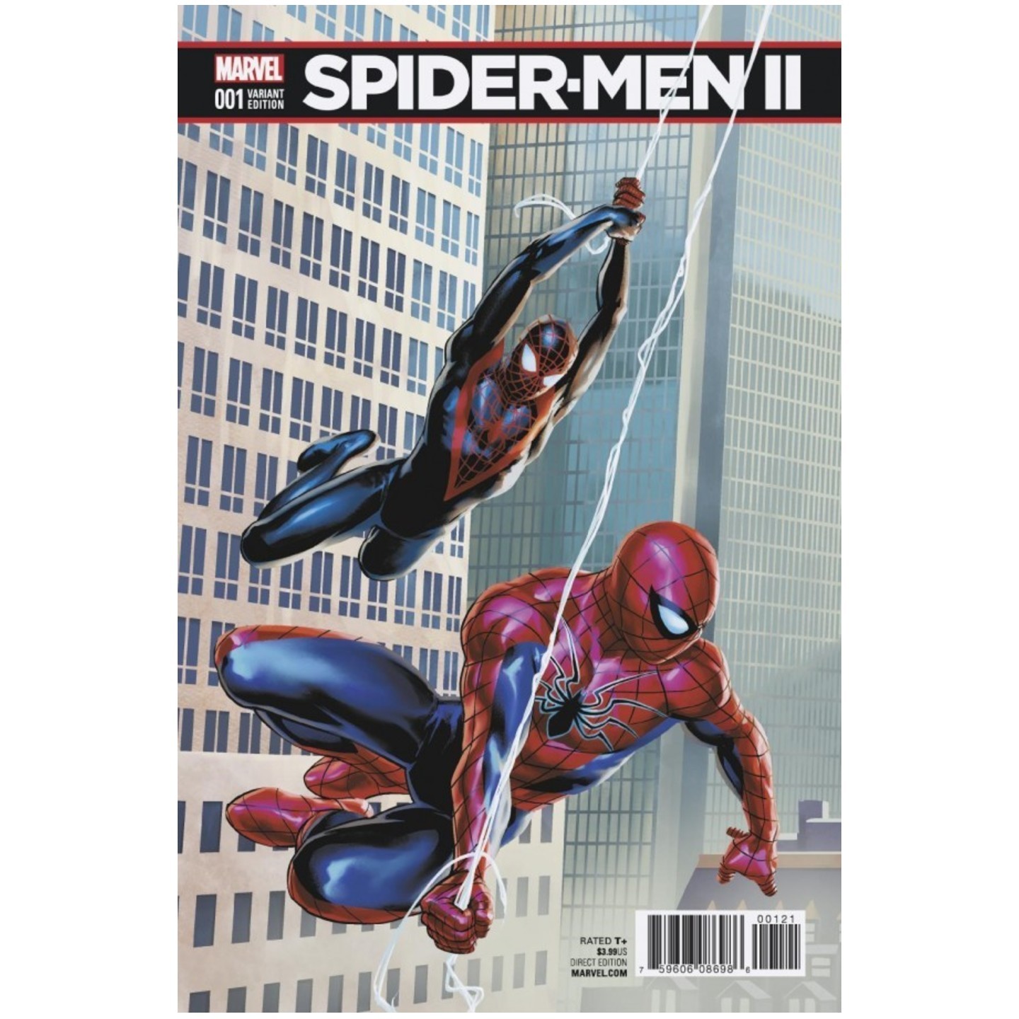 SPIDER-MEN II #1 CONNECTING VARIANT