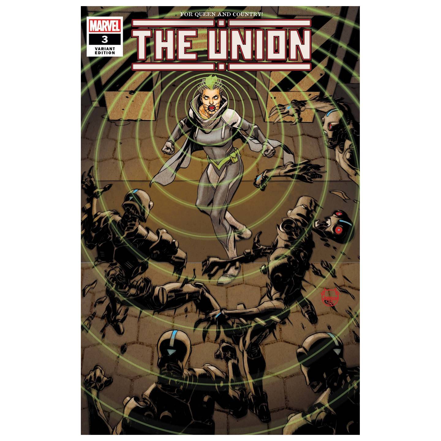 THE UNION #3 (OF 5) JOHNSON VAR