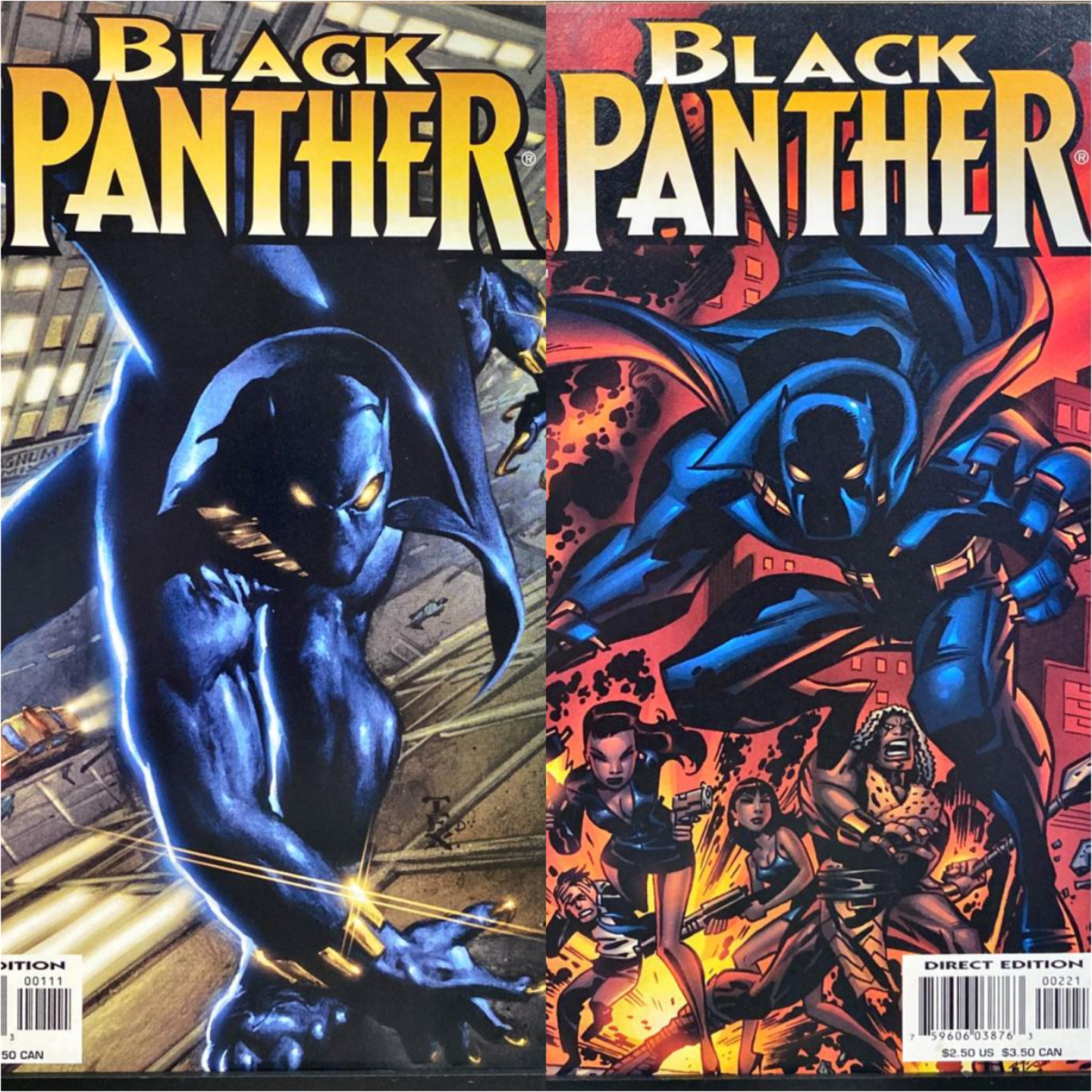 BLACK PANTHER #1 AND #2 (MARVEL KNIGHTS)