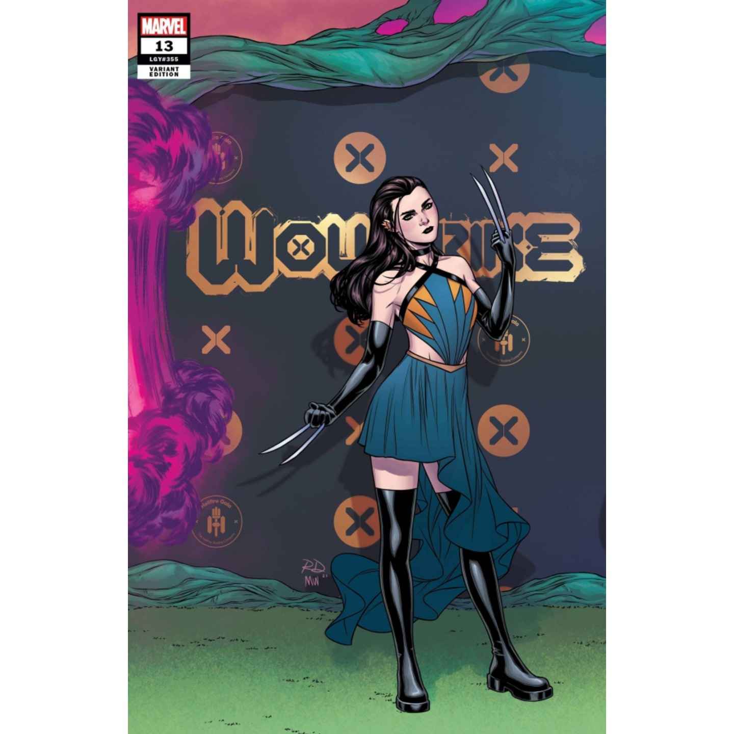 WOLVERINE #13 DAUTERMAN CONNECTING VAR GALA