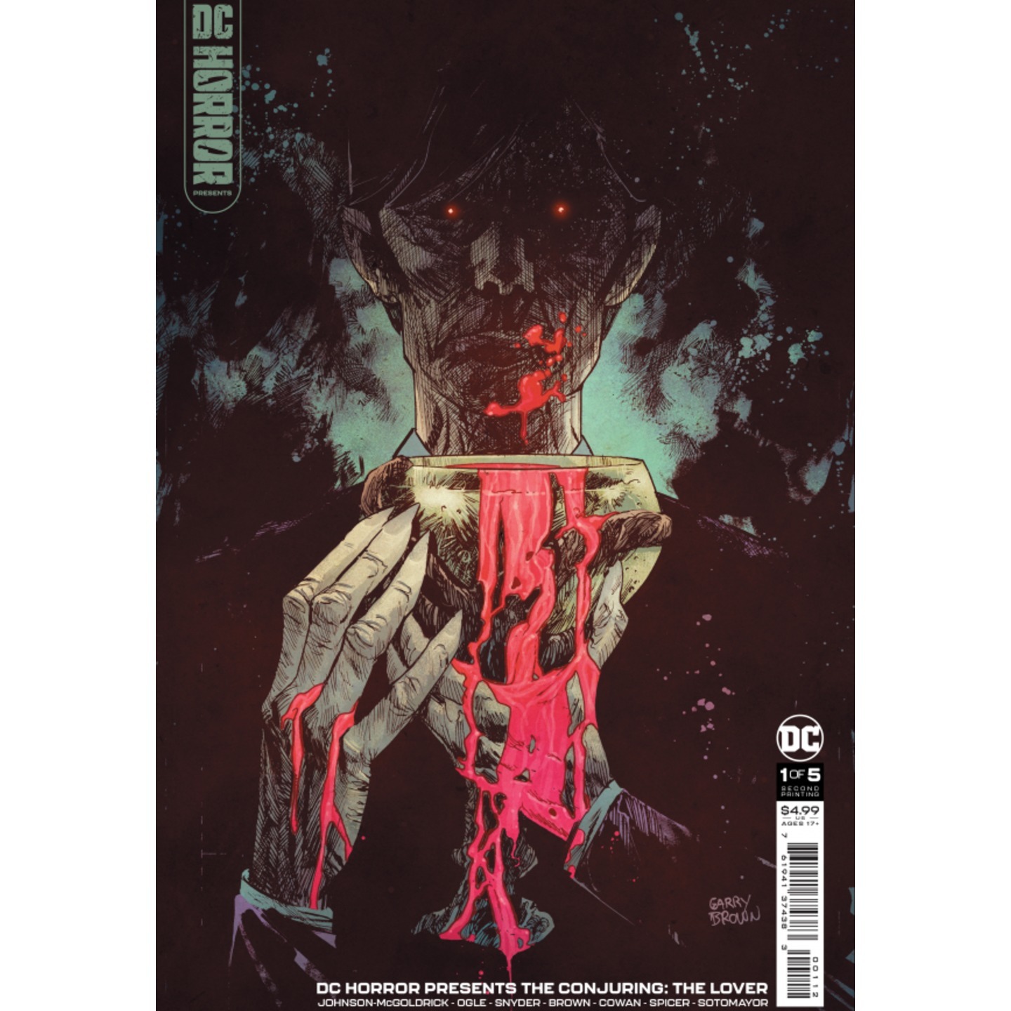 DC HORROR PRESENTS THE CONJURING THE LOVER #1 Second Printing