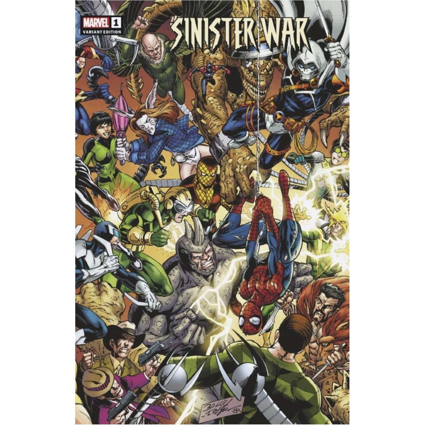 SINISTER WAR #1 (OF 4) BAGLEY WRAPAROUND VAR