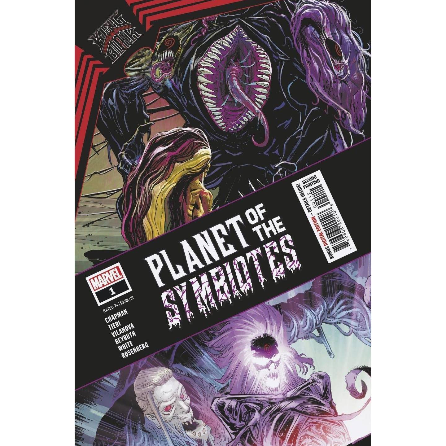 KING IN BLACK PLANET OF SYMBIOTES #1 (OF 3) 2ND PTG VAR