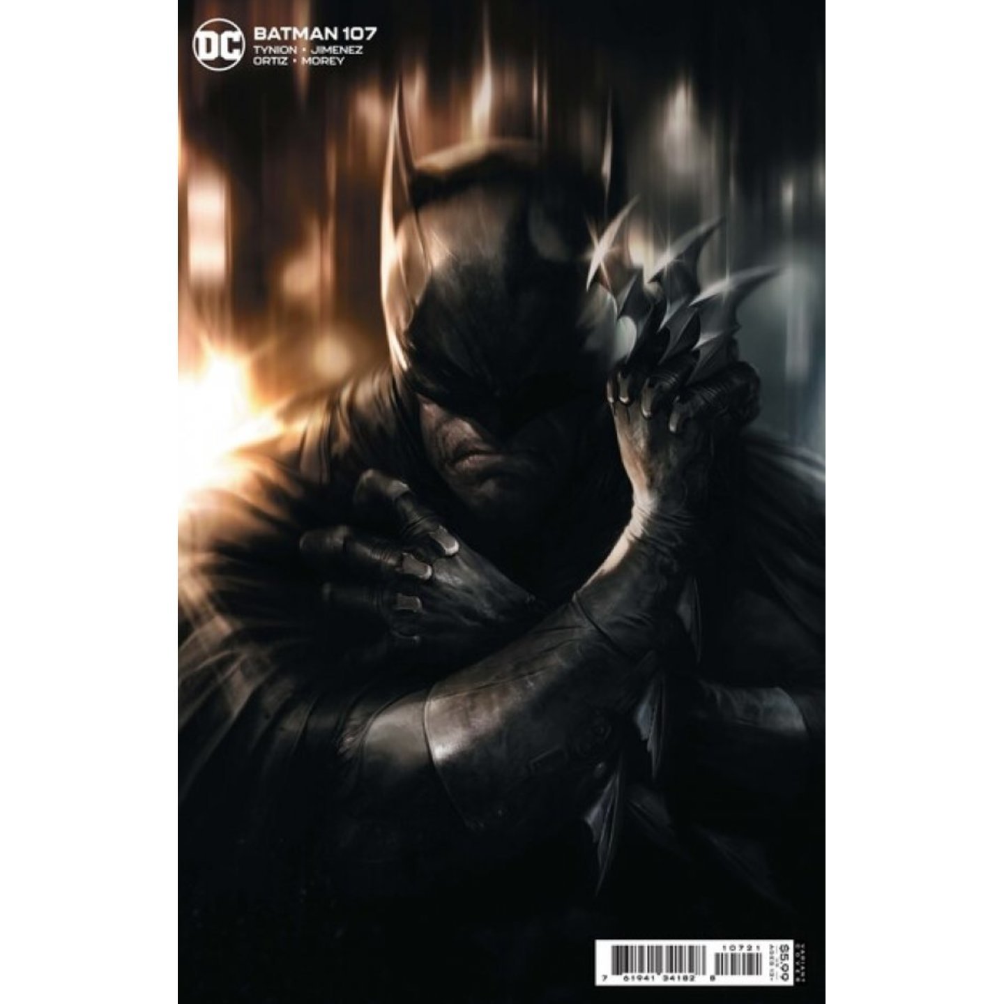 BATMAN #107 CVR B FRANCESCO MATTINA CARD STOCK VAR