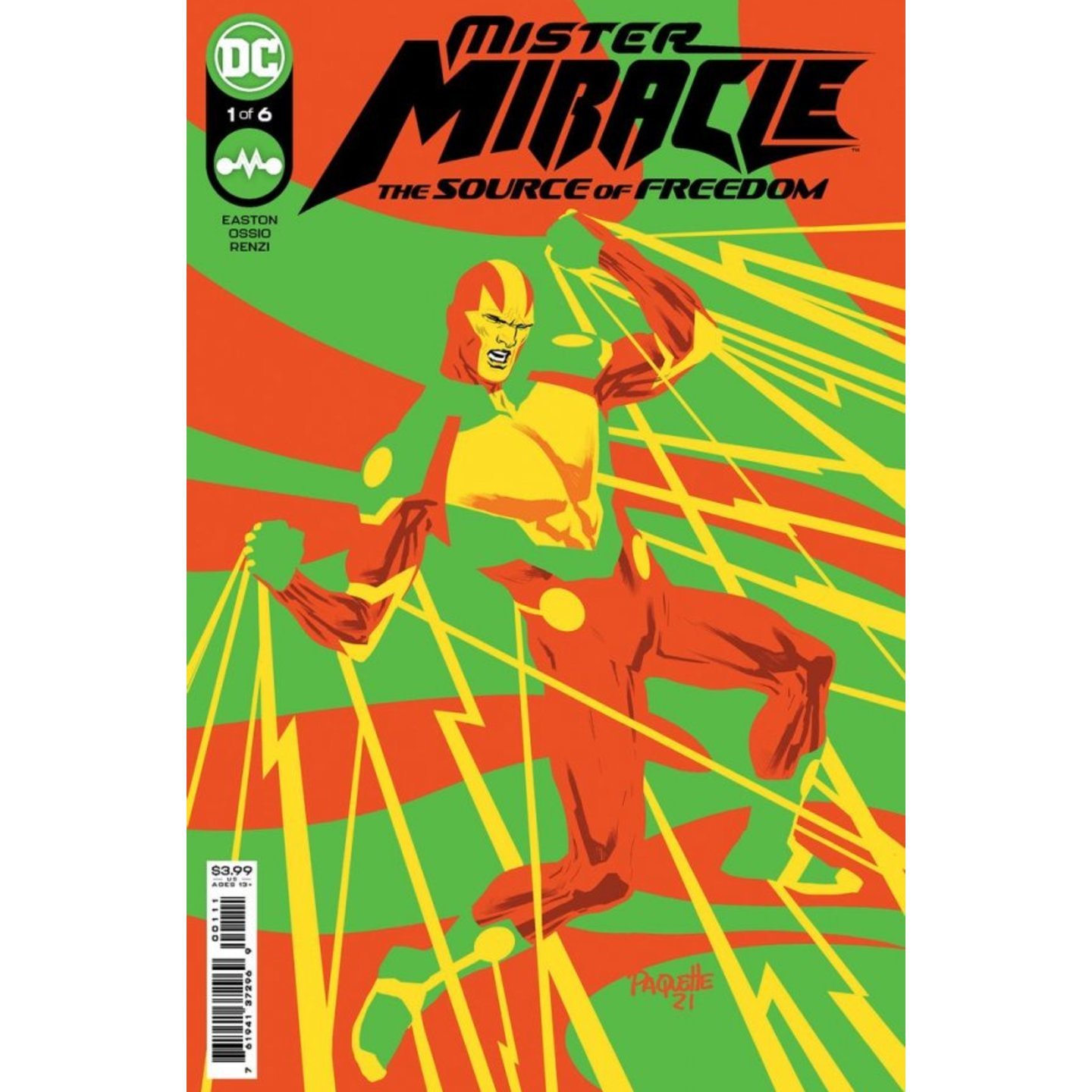 MISTER MIRACLE THE SOURCE OF FREEDOM #1 (OF 6) CVR A YANICK PAQUETTE