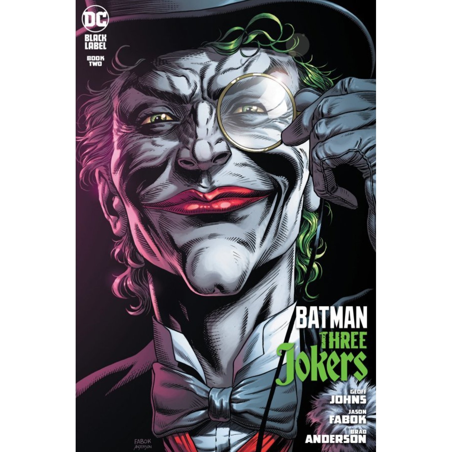 BATMAN THREE JOKERS 2 OF 3 PREMIUM VAR E DEATH IN THE FAMILY TOP HAT & MONOCLE