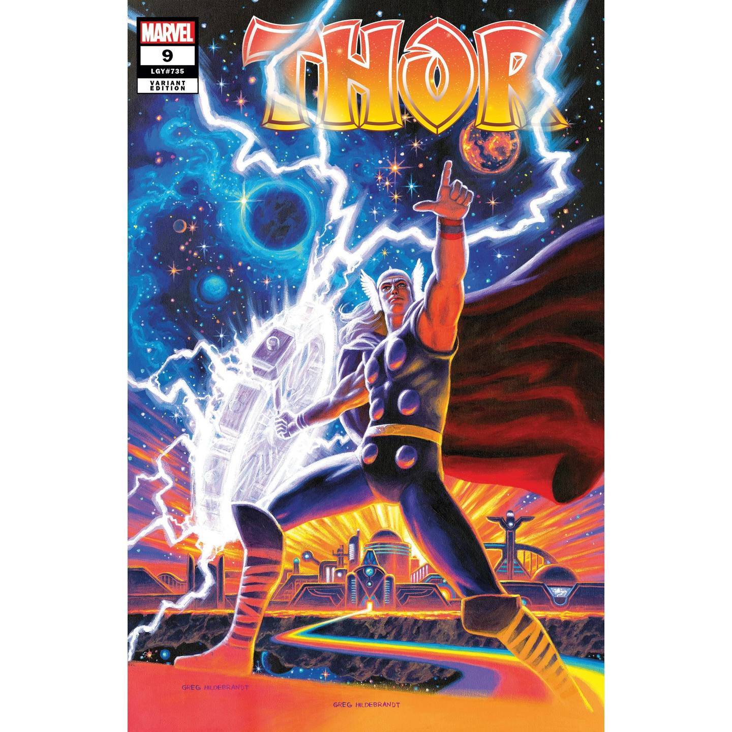 THOR #9 HILDEBRANDT VAR