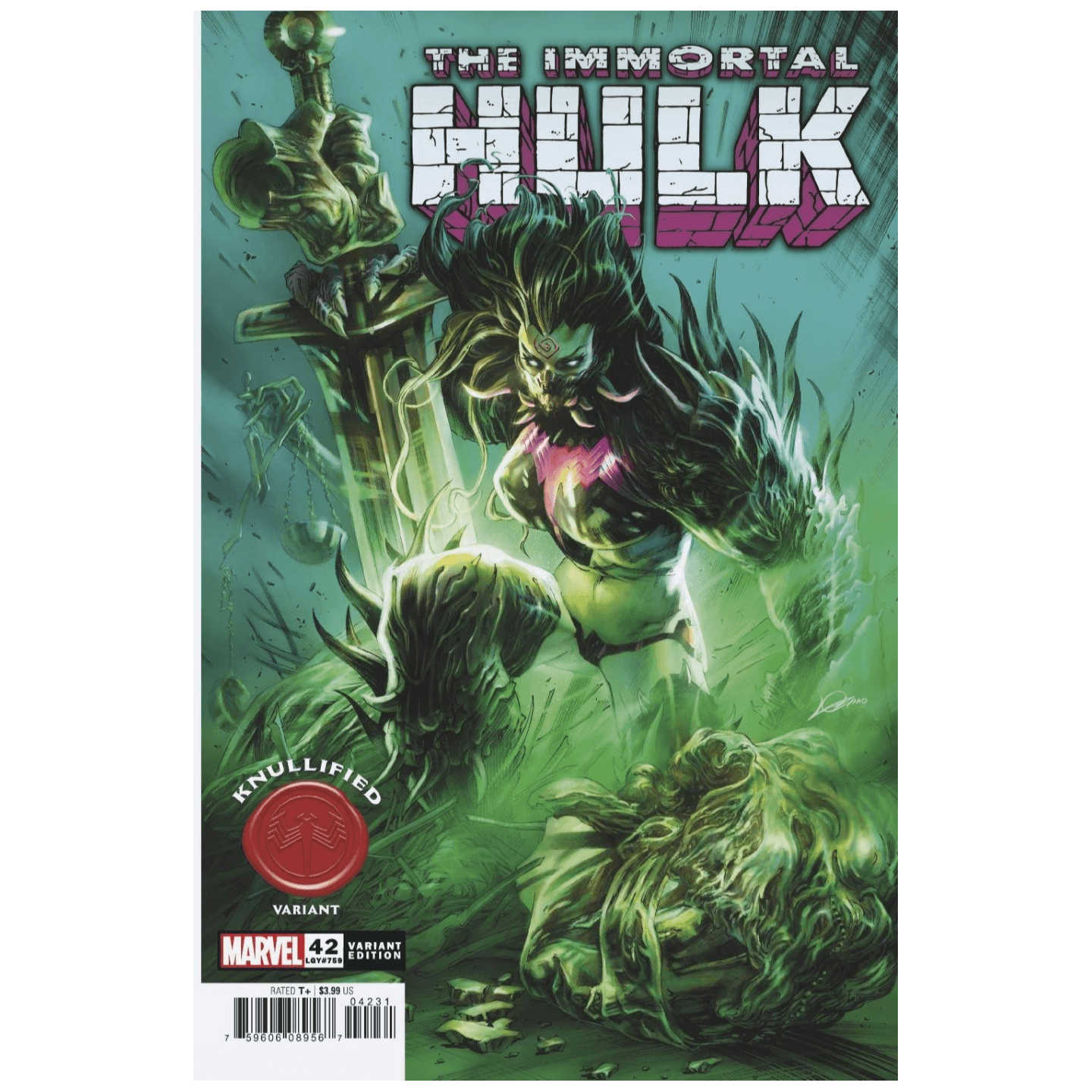 IMMORTAL HULK #42 LOZANO KNULLIFIED VAR