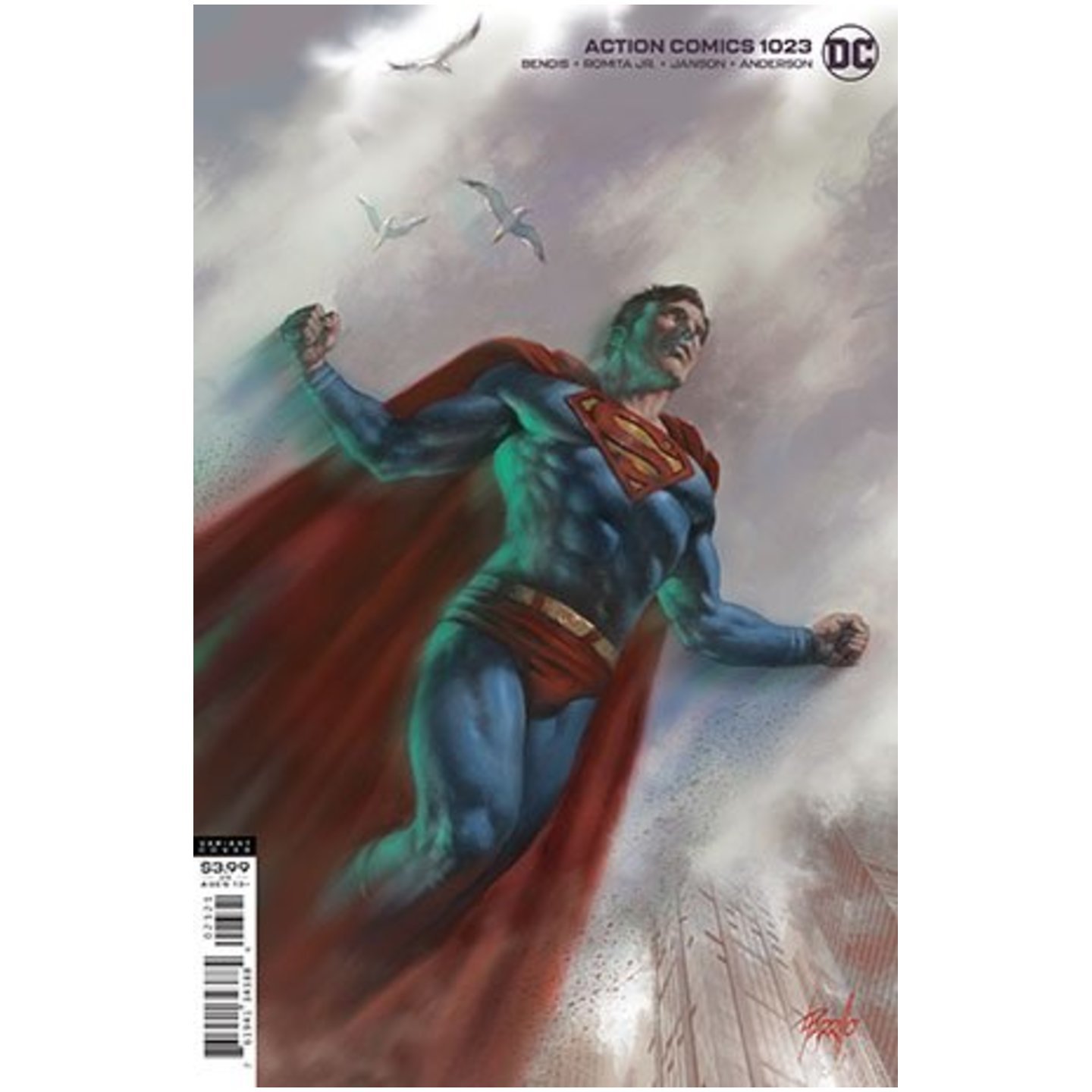 ACTION COMICS #1023 CVR B LUCIO PARRILLO VAR