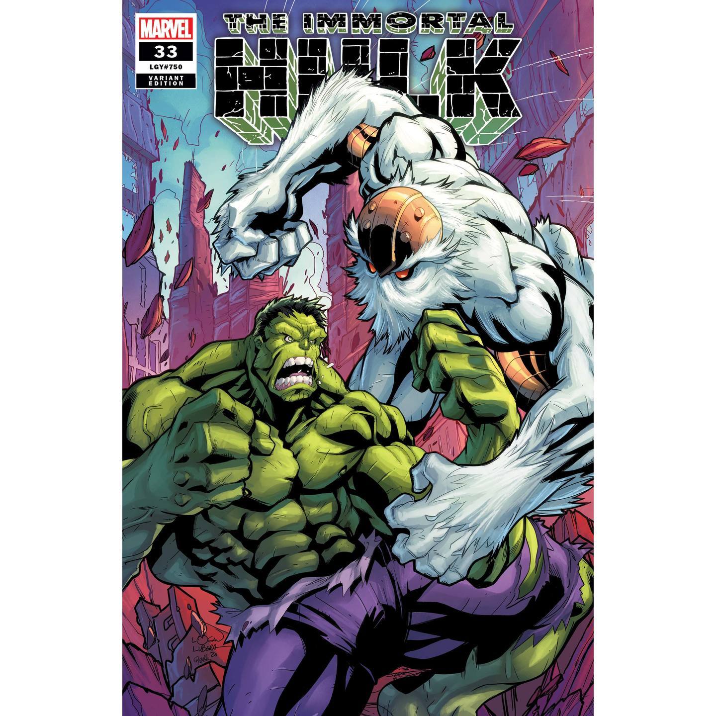 IMMORTAL HULK 33 LUBERA VAR