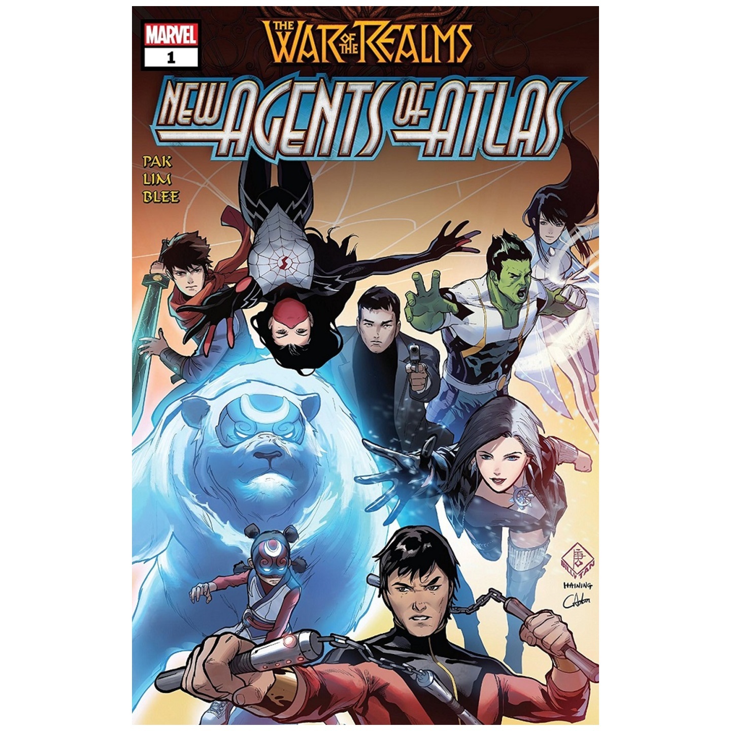 WAR OF REALMS : NEW AGENTS OF ATLAS #1