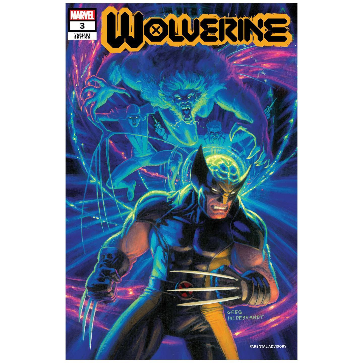 WOLVERINE #3 KUBERT HILDEBRANDT VAR DX