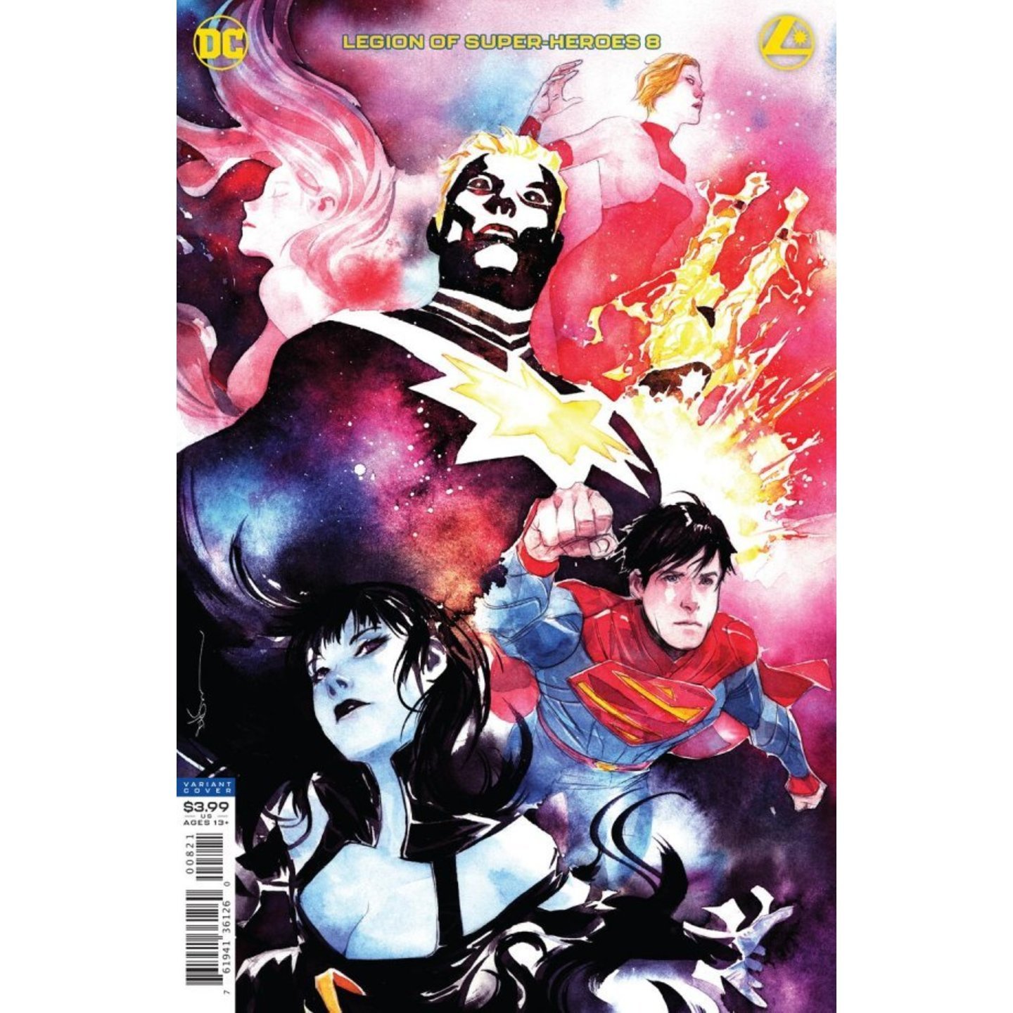 LEGION OF SUPER HEROES #8 DUSTIN NGUYEN VAR ED