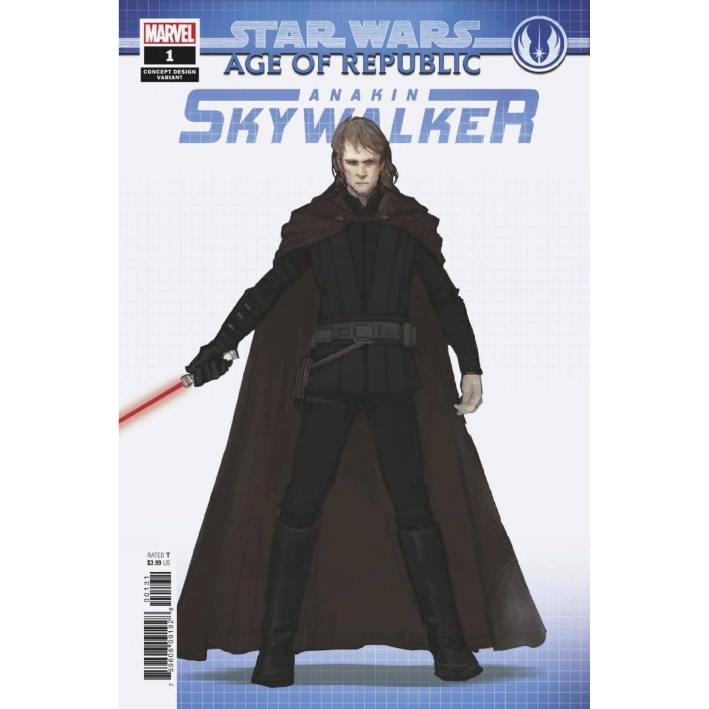 STAR WARS: AGE OF THE REPUBLIC - ANAKIN SKYWALKER - CONCEPT VAR