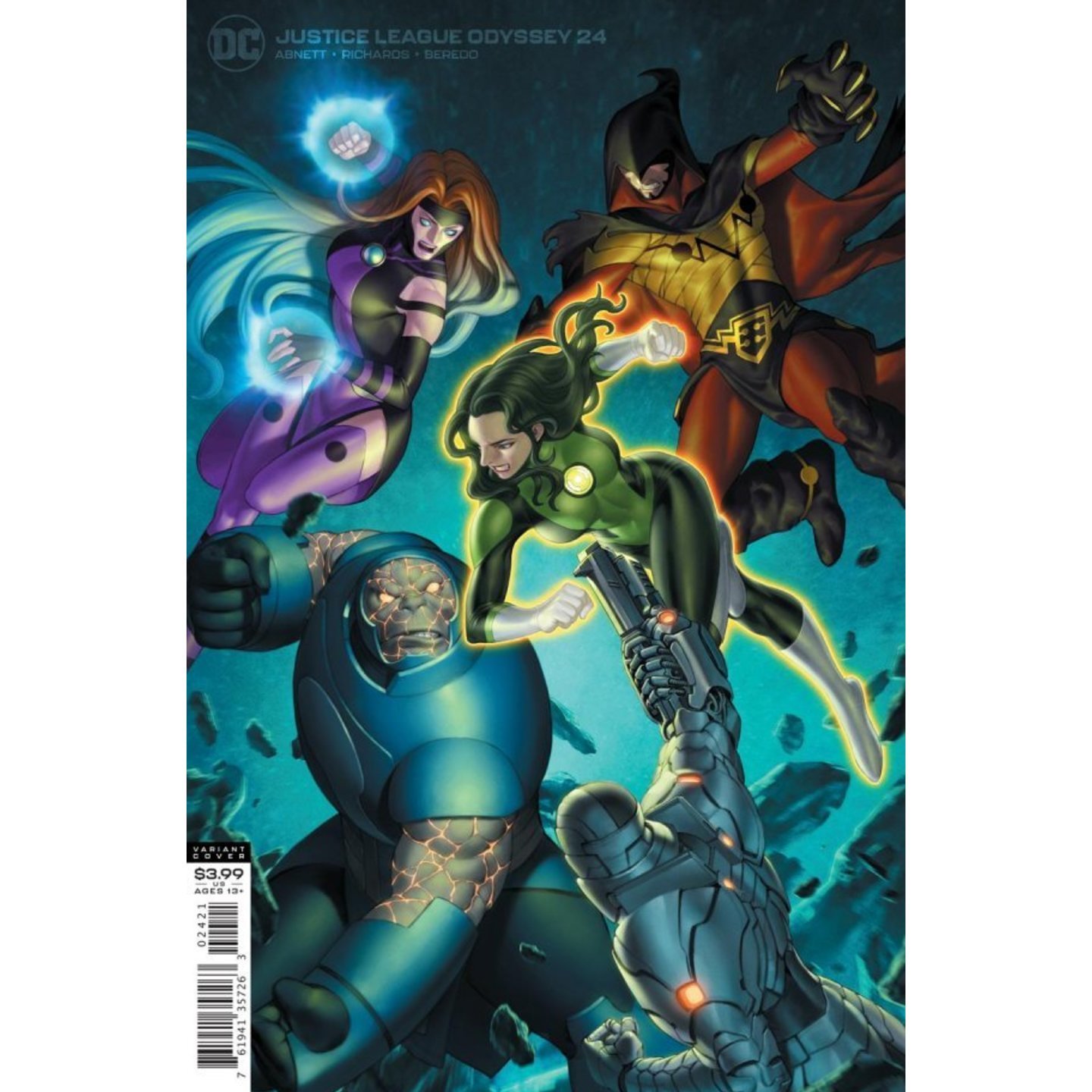 JUSTICE LEAGUE ODYSSEY #24 CVR B JUNGGEUN YOON VAR