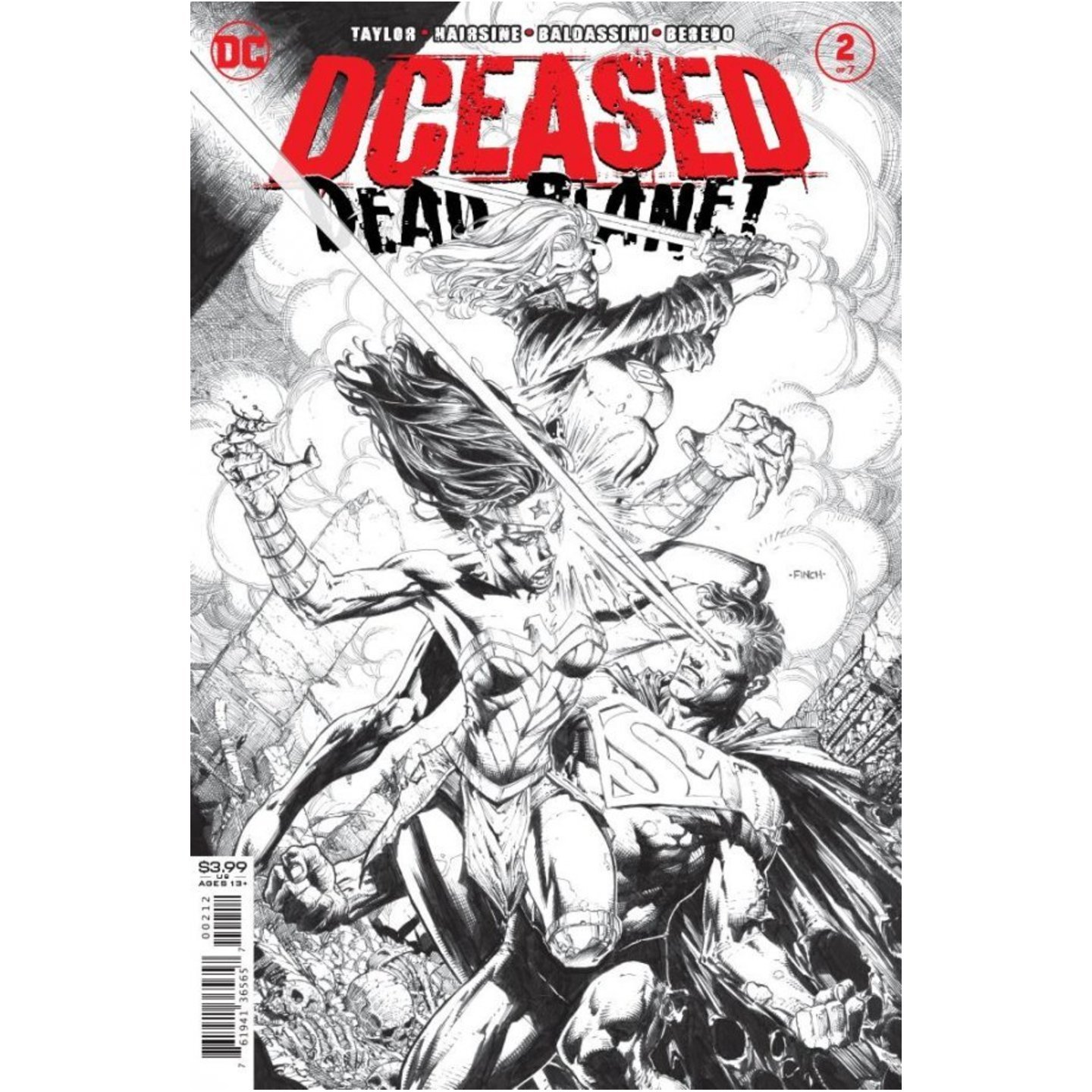 DCEASED DEAD PLANET #2 (OF 6) Second Printing