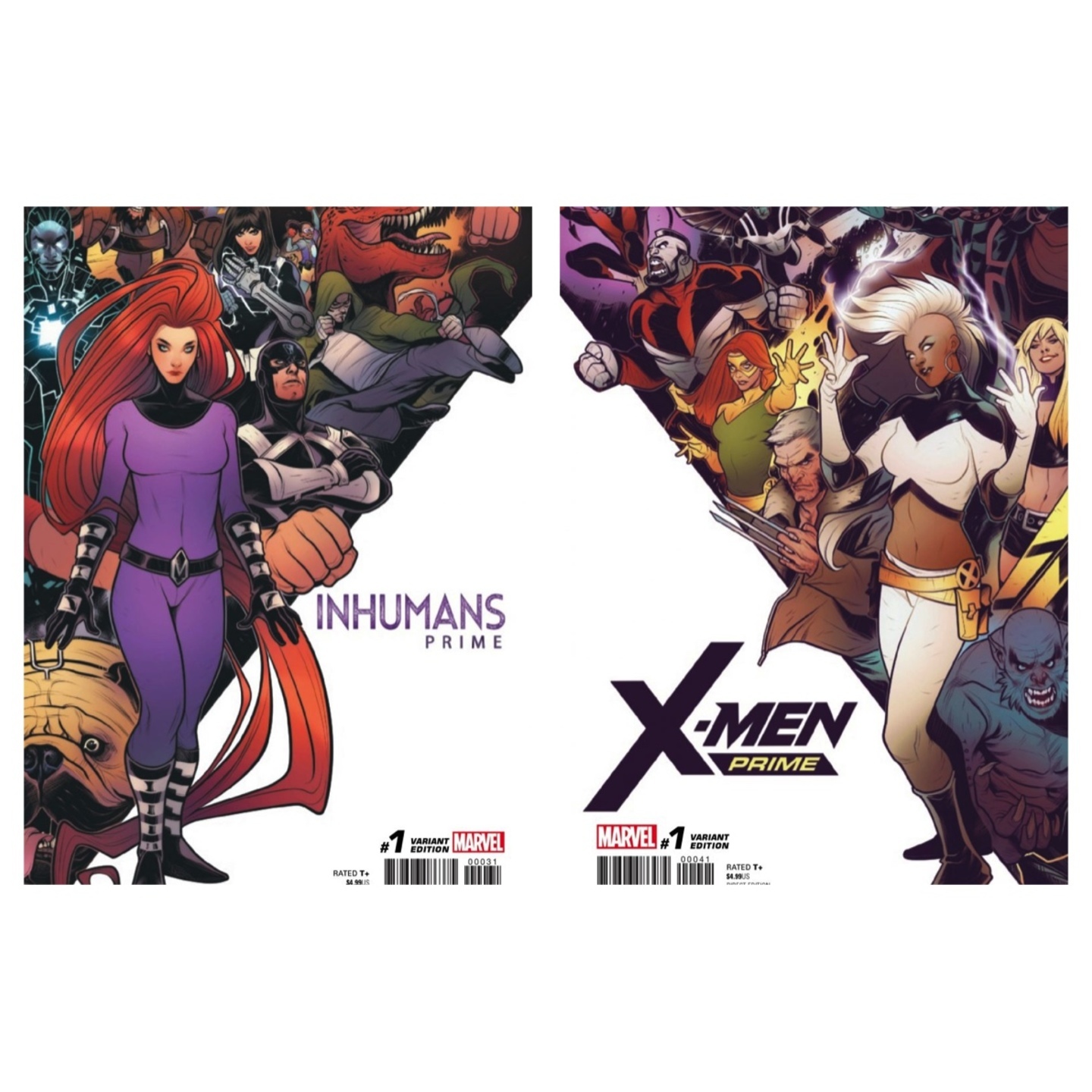 INHUMANS  XMEN PRIME ELIZABETH TORQUE CONNECTING VARIANT