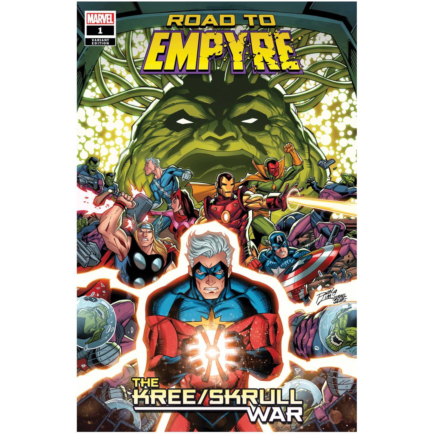 ROAD TO EMPYRE KREE SKRULL WAR 1 RON LIM VAR