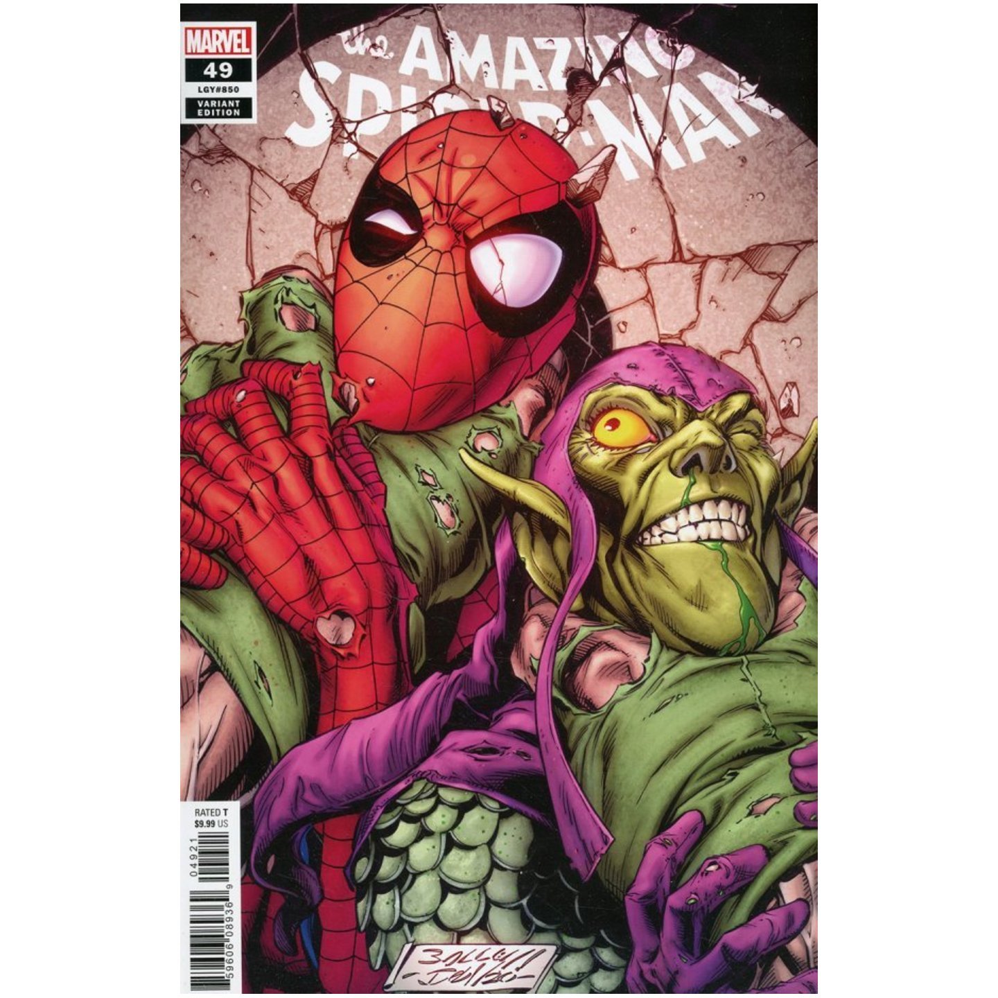 AMAZING SPIDER-MAN #49 BAGLEY VAR