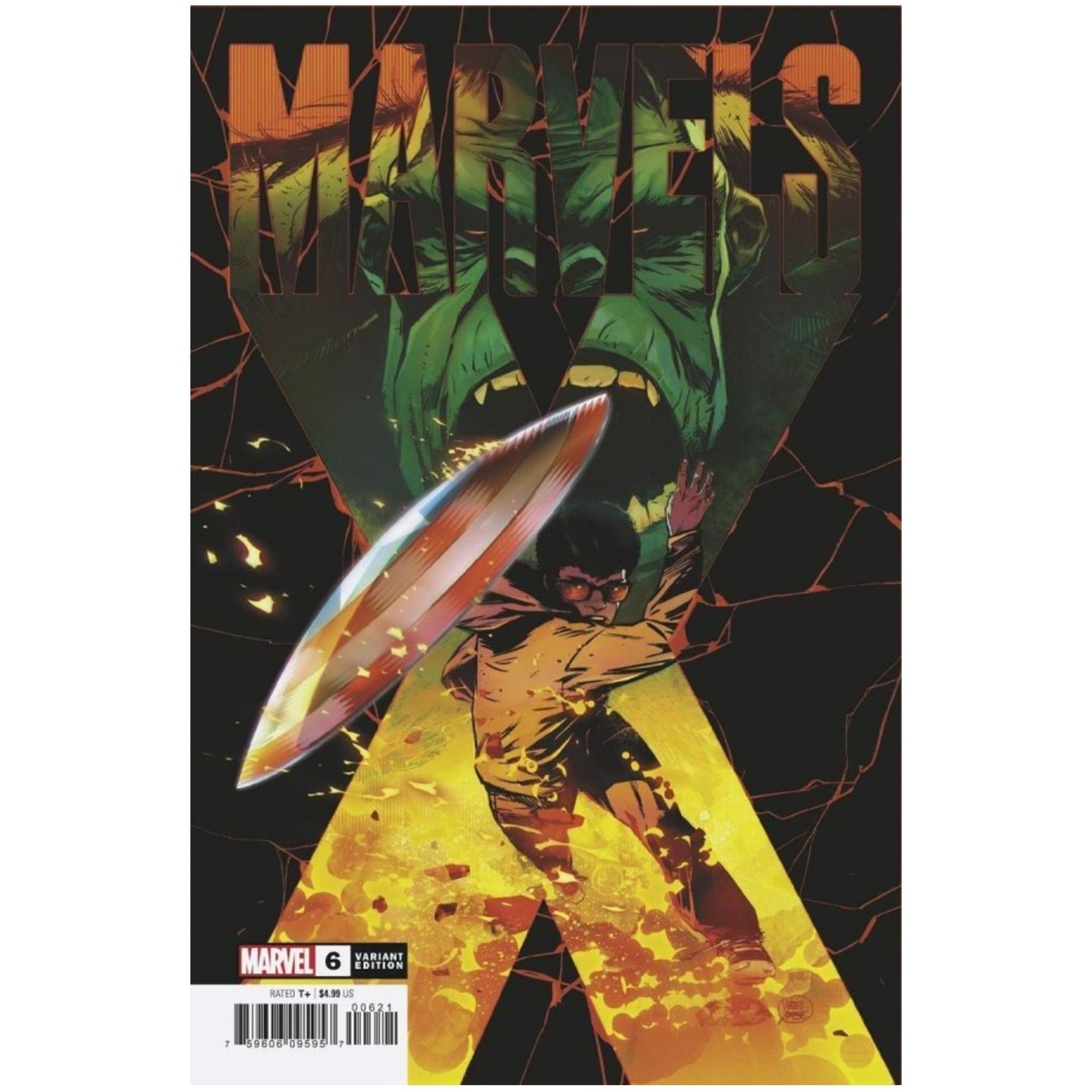 MARVELS X #6 1:25 VARIANT