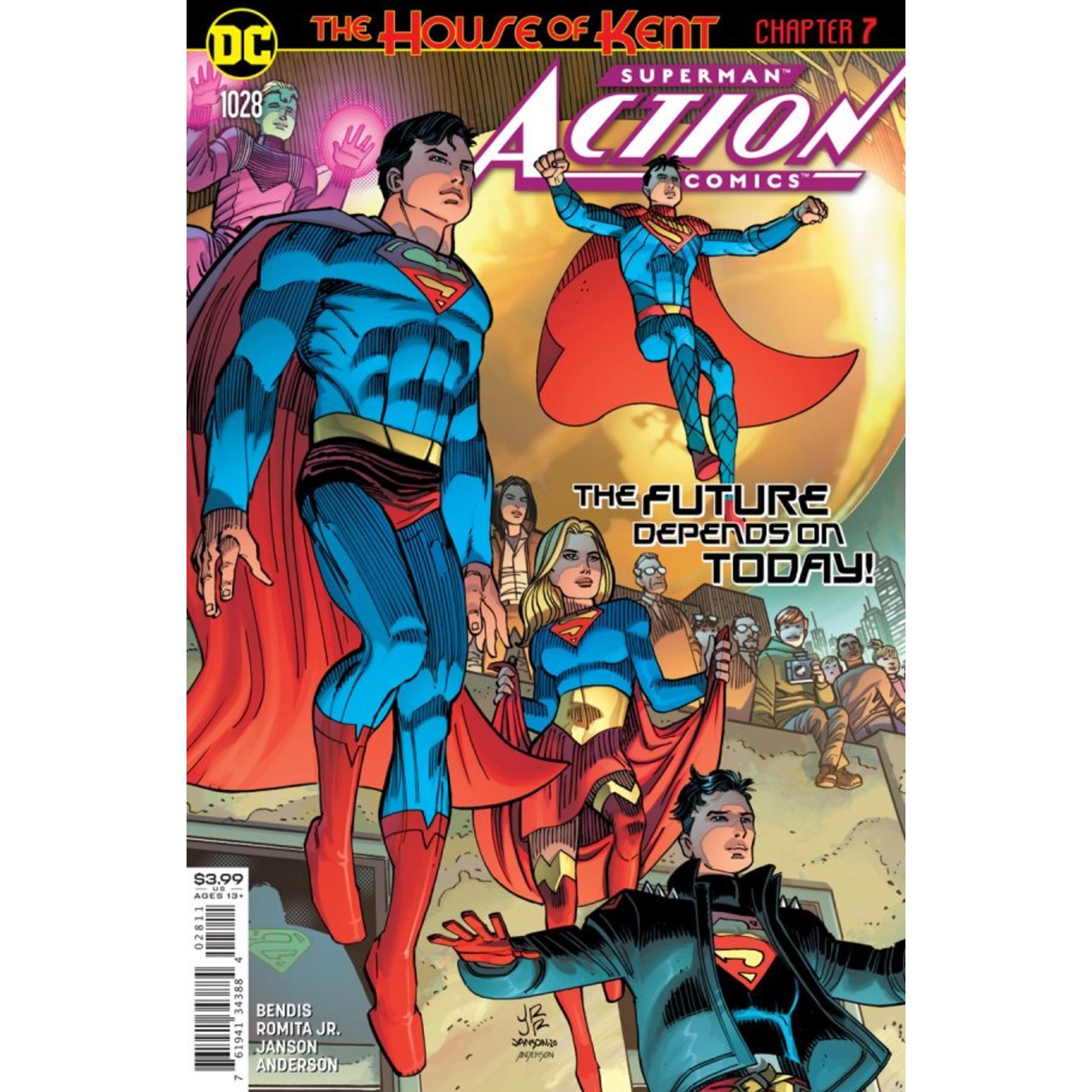 ACTION COMICS #1028 CVR A JOHN ROMITA JR & KLAUS JANSON