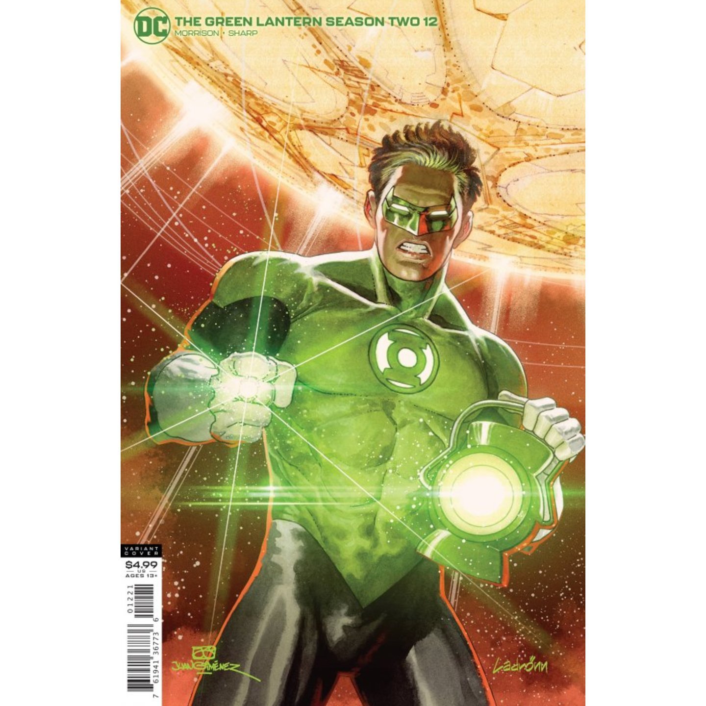 GREEN LANTERN SEASON TWO #12 (OF 12) CVR B LADRONN VAR