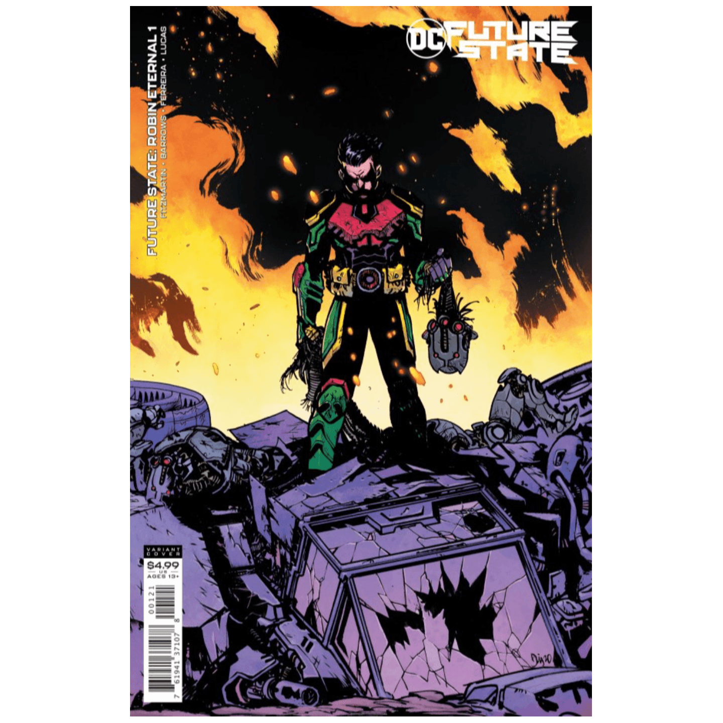 FUTURE STATE ROBIN ETERNAL #1 (OF 2) CVR B DANIEL WARREN JOHNSON CARD STOCK VAR