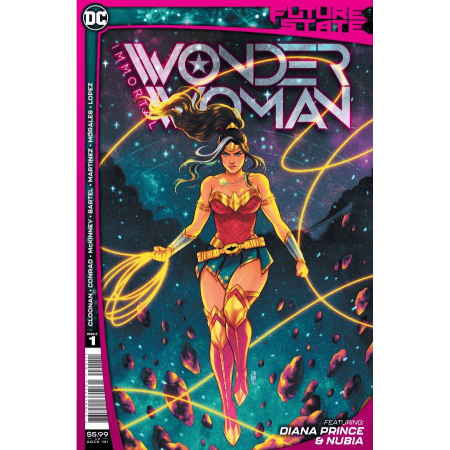 FUTURE STATE IMMORTAL WONDER WOMAN #1 (OF 2) CVR A JEN BARTEL