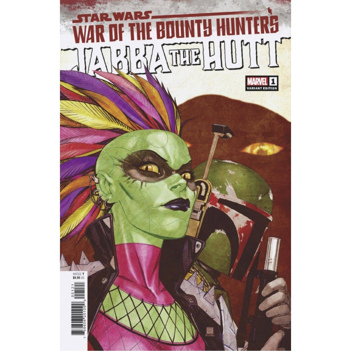 STAR WARS WAR BOUNTY HUNTERS JABBA HUTT #1 CHANG VAR