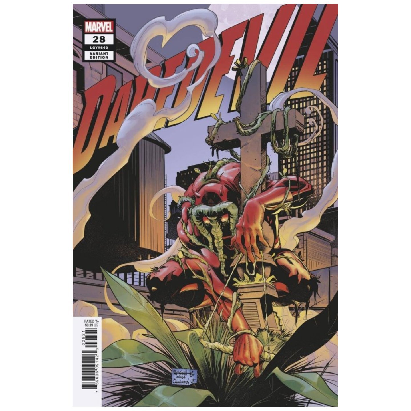 DAREDEVIL #28 HEIGHT DAREDEVIL-THING VAR