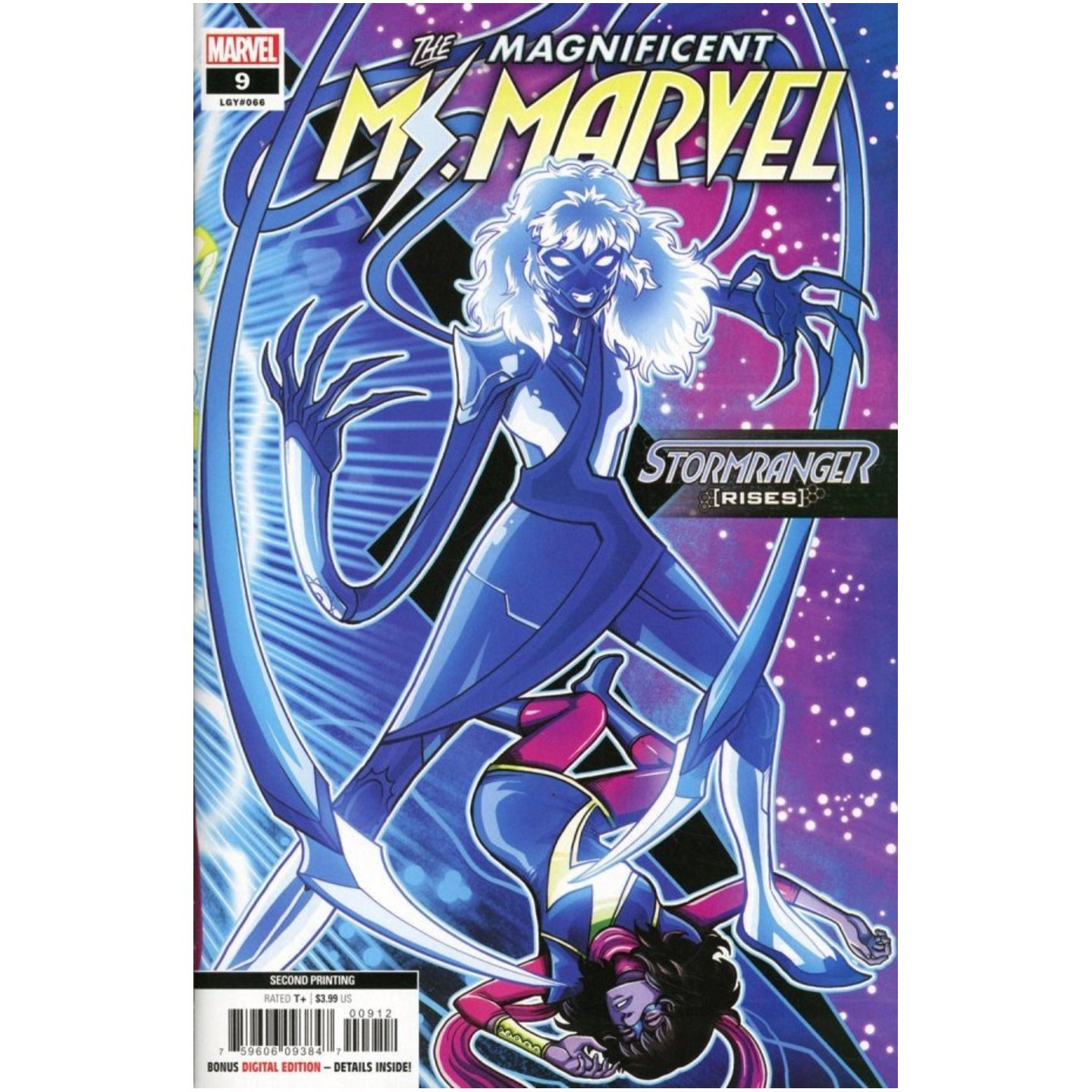 THE MAGNIFICENT MS MARVEL 9 2ND PRINT