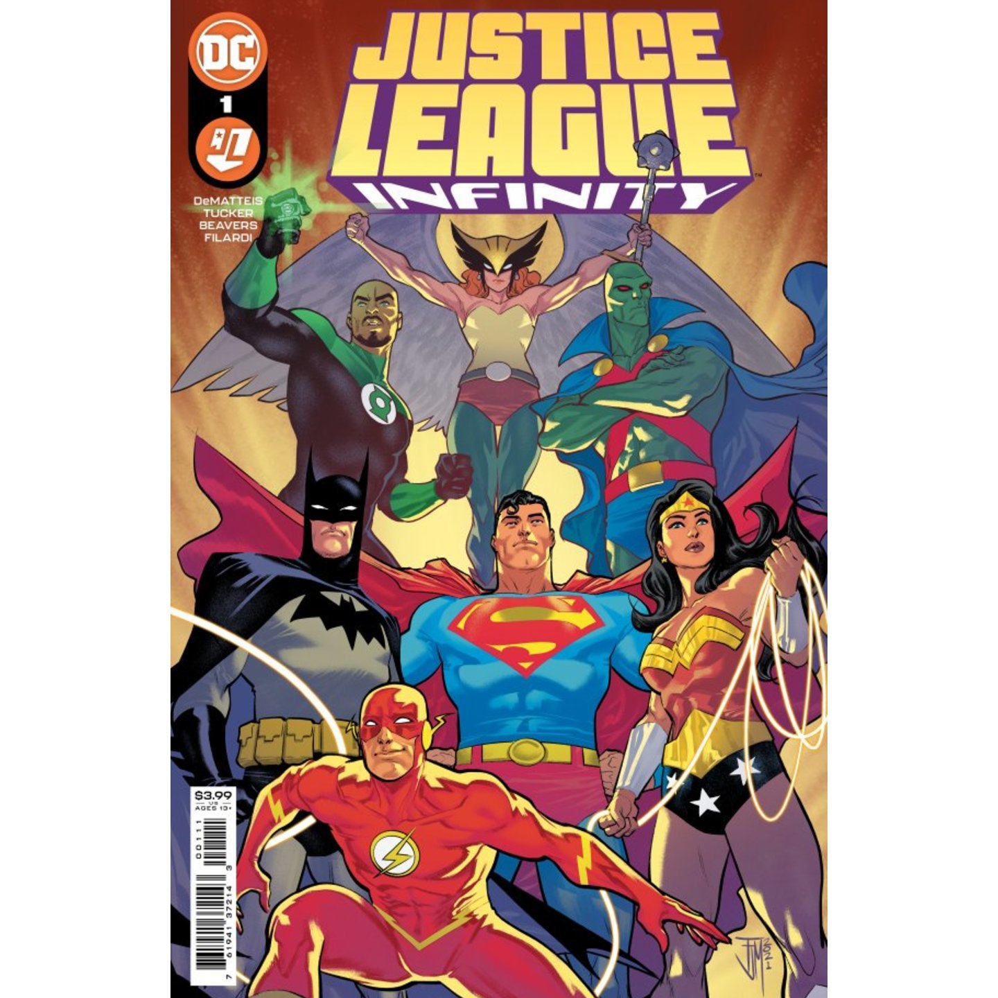 JUSTICE LEAGUE INFINITY #1 (OF 7) CVR A FRANCIS MANAPUL