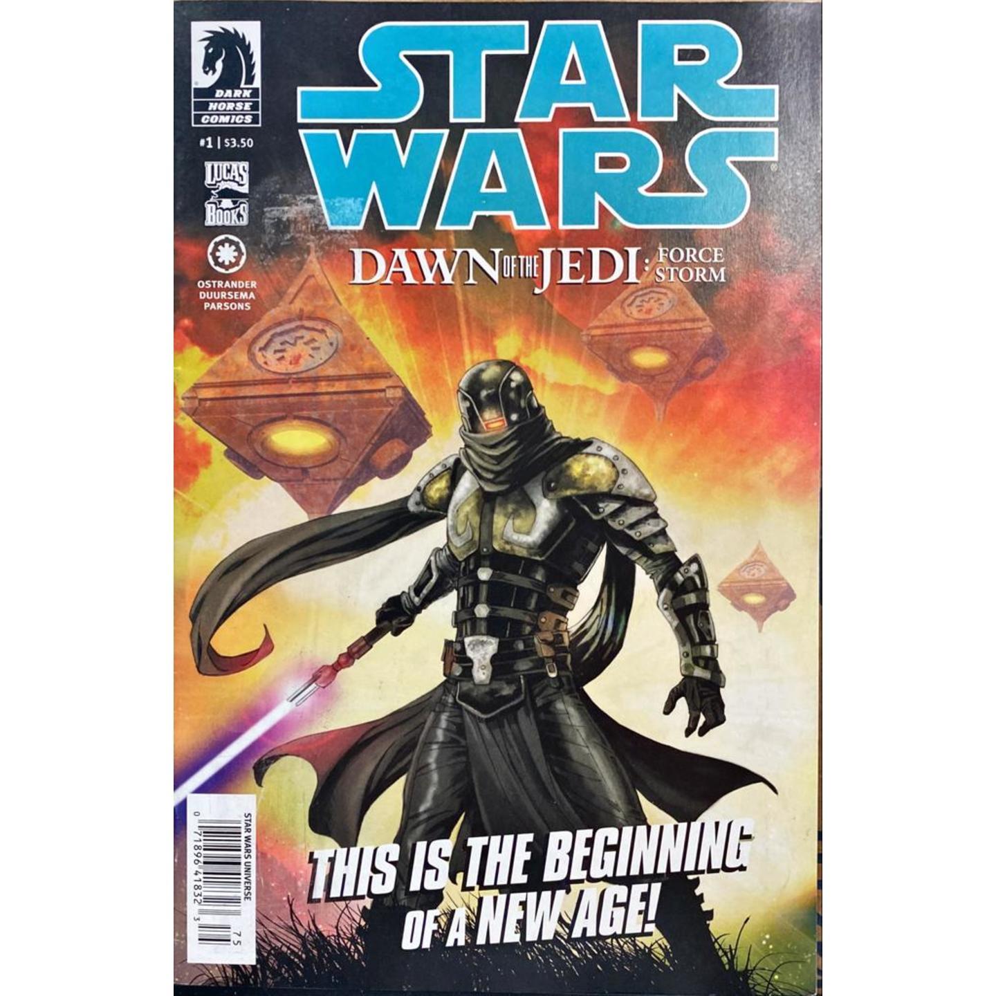 STAR WARS : DAWN OF THE JEDI : FORCE STORM #1 FIRST PRINT