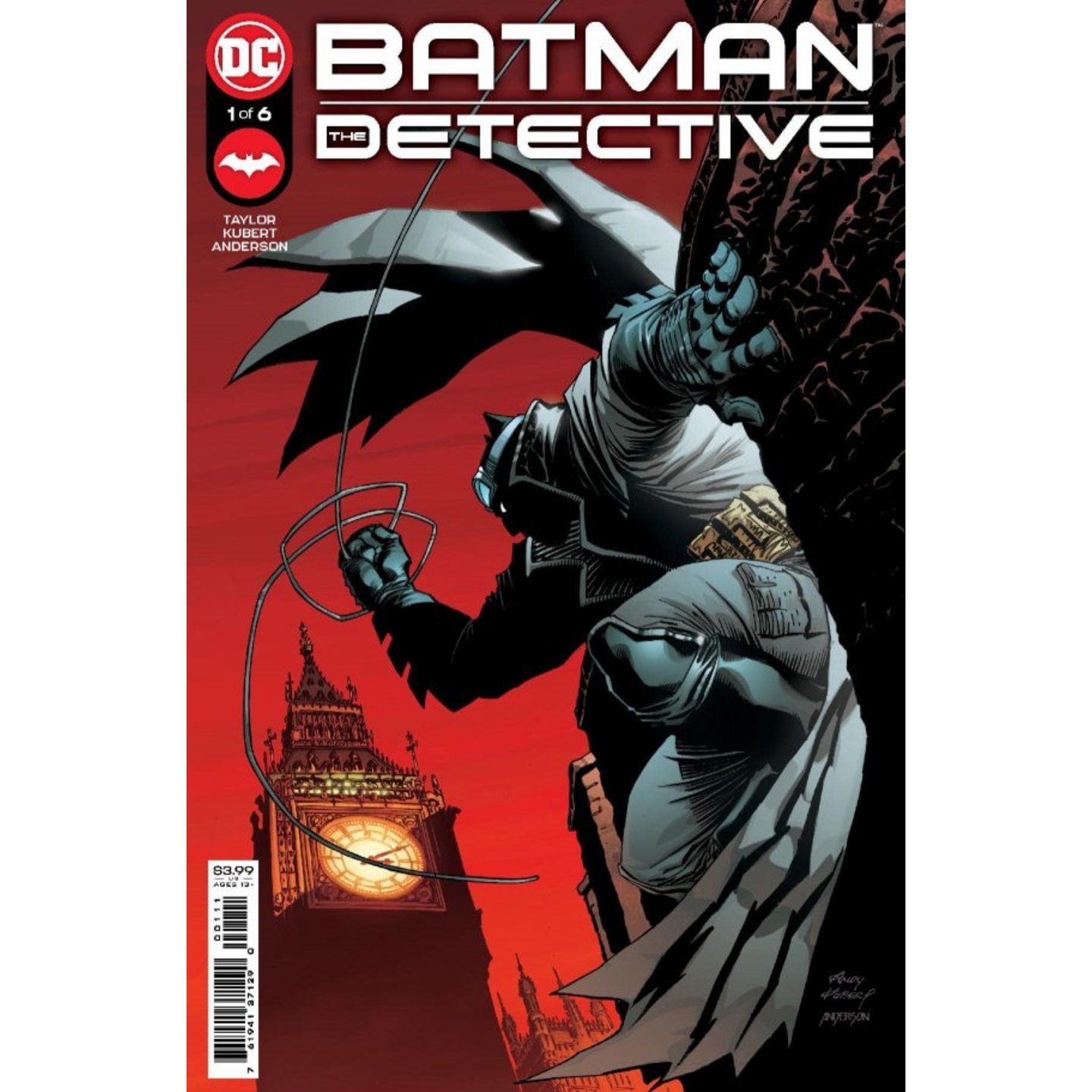 BATMAN THE DETECTIVE #1 (OF 6) CVR A ANDY KUBERT