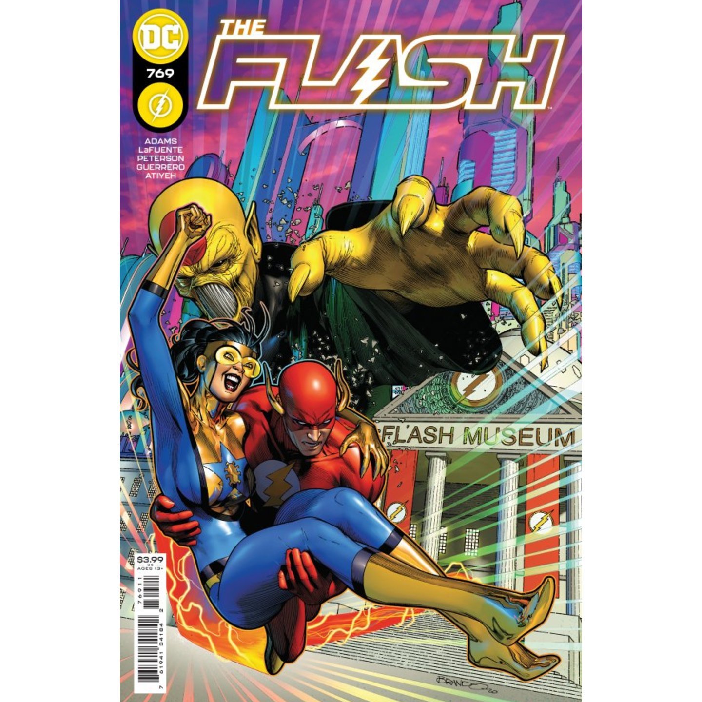 FLASH #769 CVR A BRANDON PETERSON