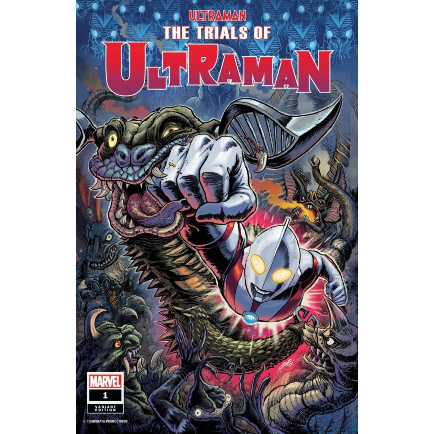 TRIALS OF ULTRAMAN #1 (OF 5) FRANK VAR