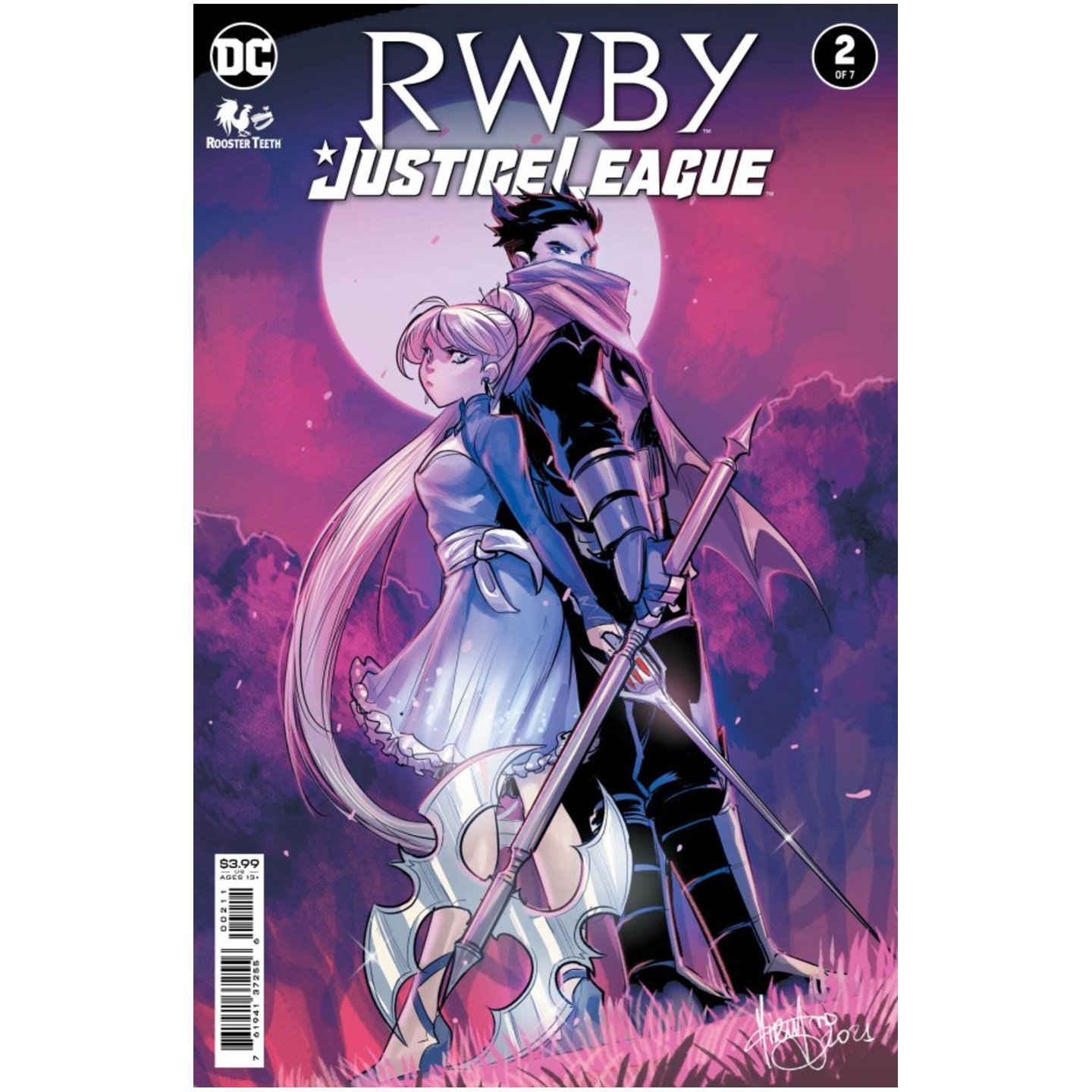 RWBY JUSTICE LEAGUE #2 (OF 7) CVR A MIRKA ANDOLFO