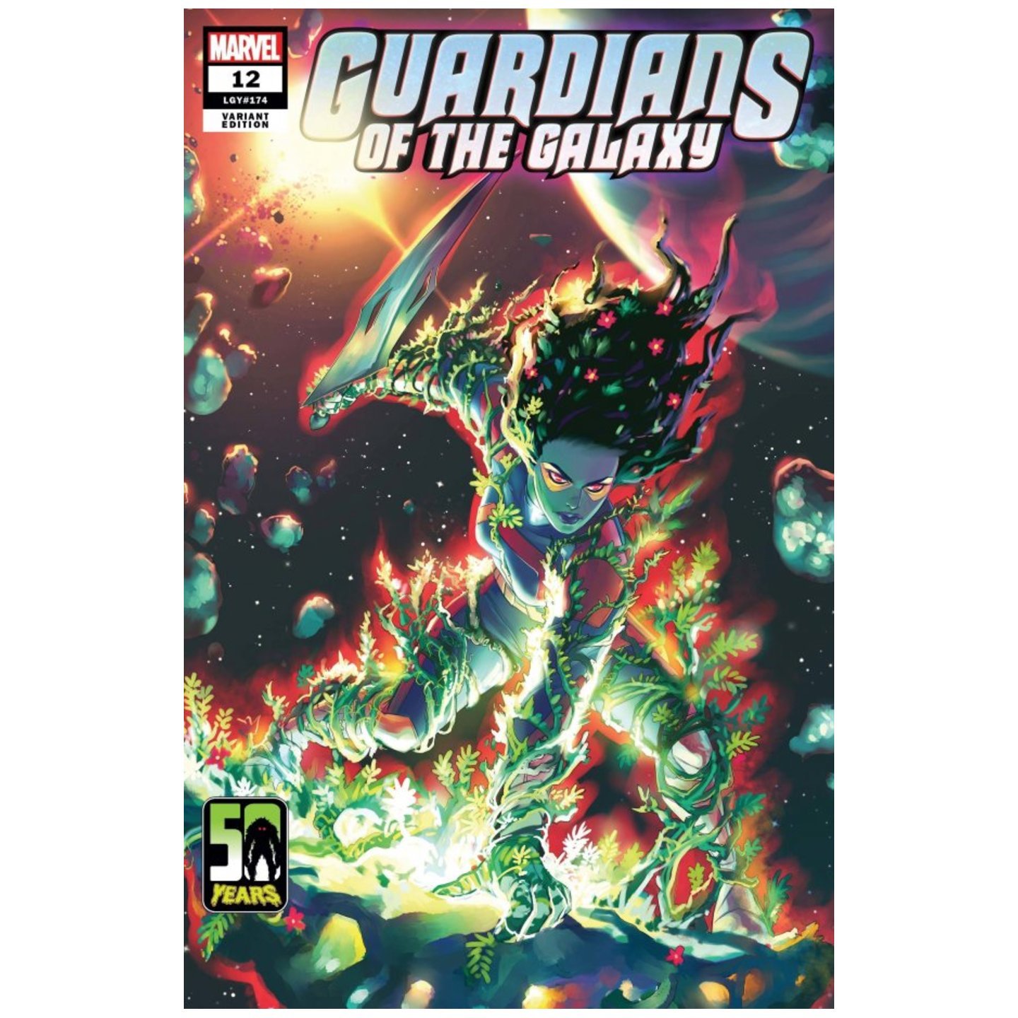GUARDIANS OF THE GALAXY #12 HETRICK GAMORA-THING VAR