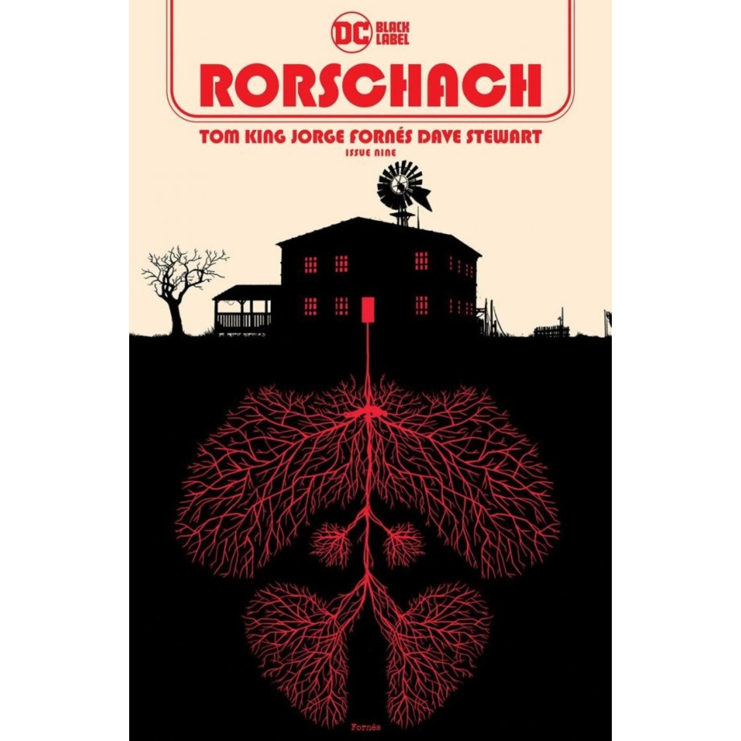 RORSCHACH #9 (OF 12) CVR A JORGE FORNES (MR)